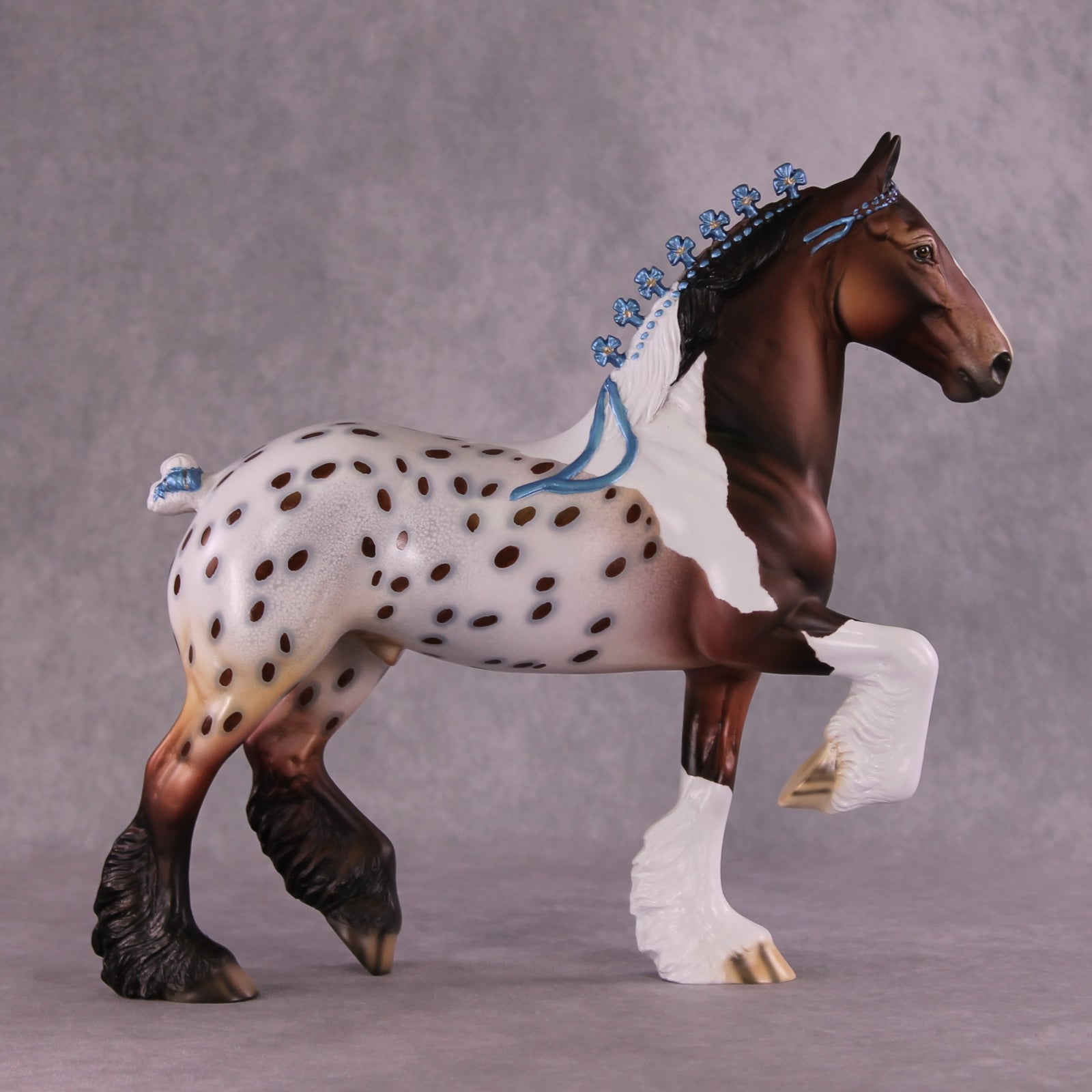 "Magistrate" OOAK FCM Trotting Drafter by Dawn Quick SHCF25