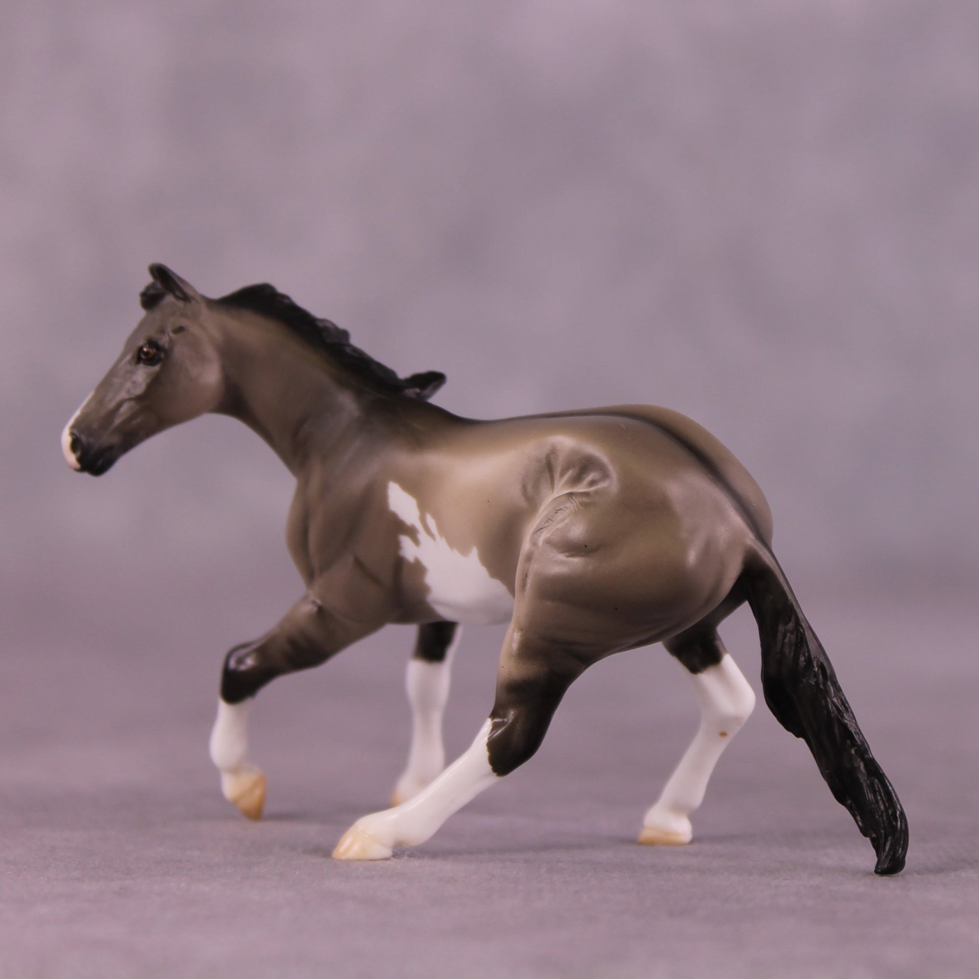 "Hunter" OOAK Cutter Chip by Julie Keim EQ25