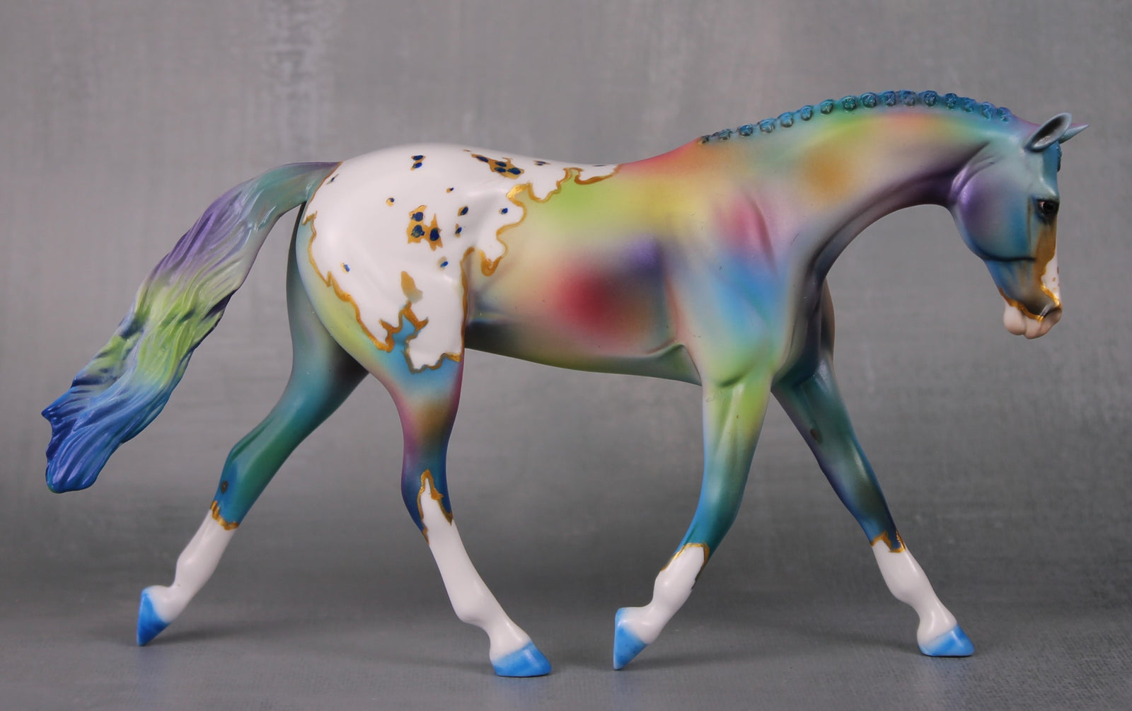 SAMPLE Too Cool In the VIP LE-5 Event Run Decorator Appaloosa Warmblood Pebble By Dawn Quick LHS24