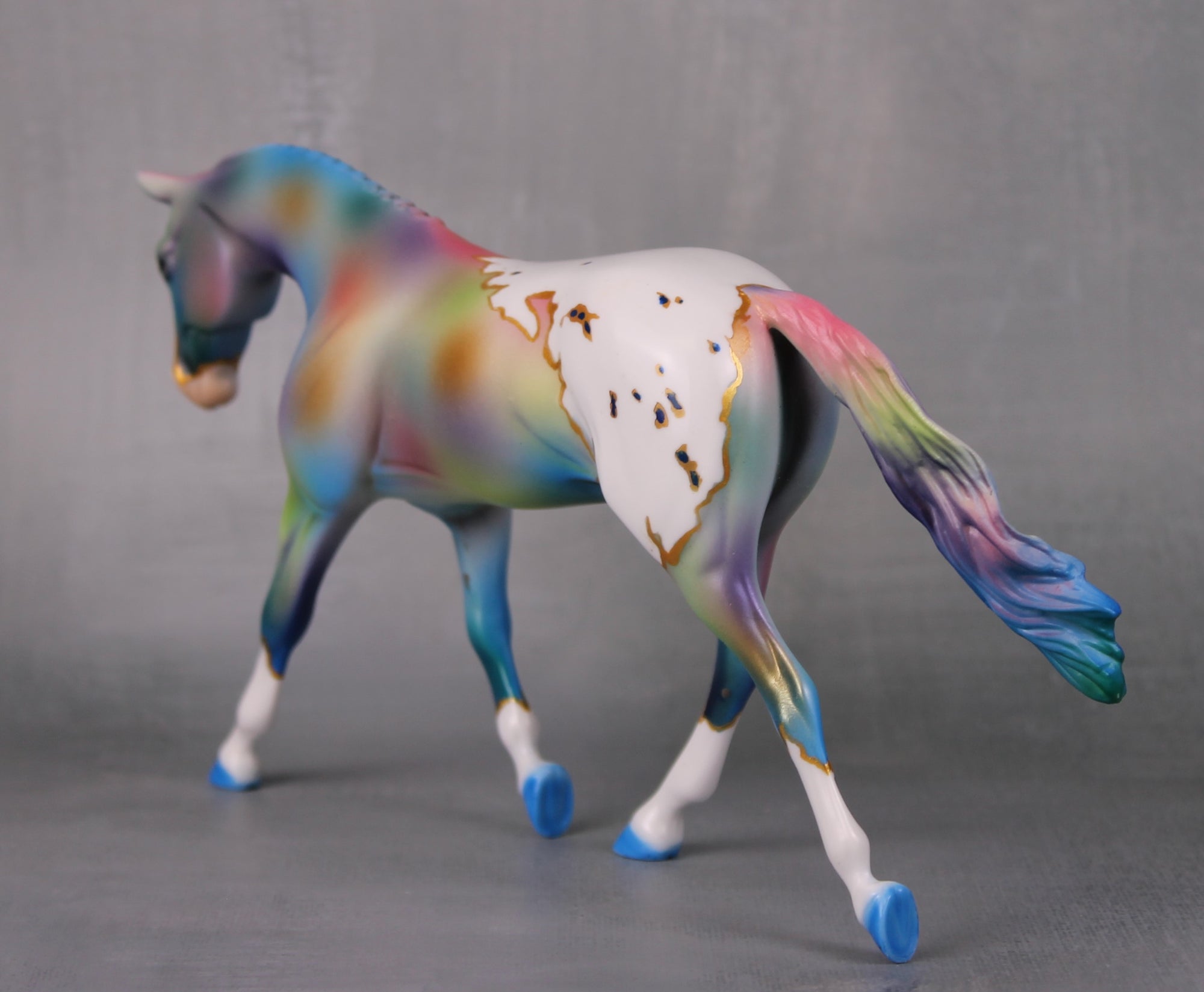 SAMPLE Too Cool In the VIP LE-5 Event Run Decorator Appaloosa Warmblood Pebble By Dawn Quick LHS24