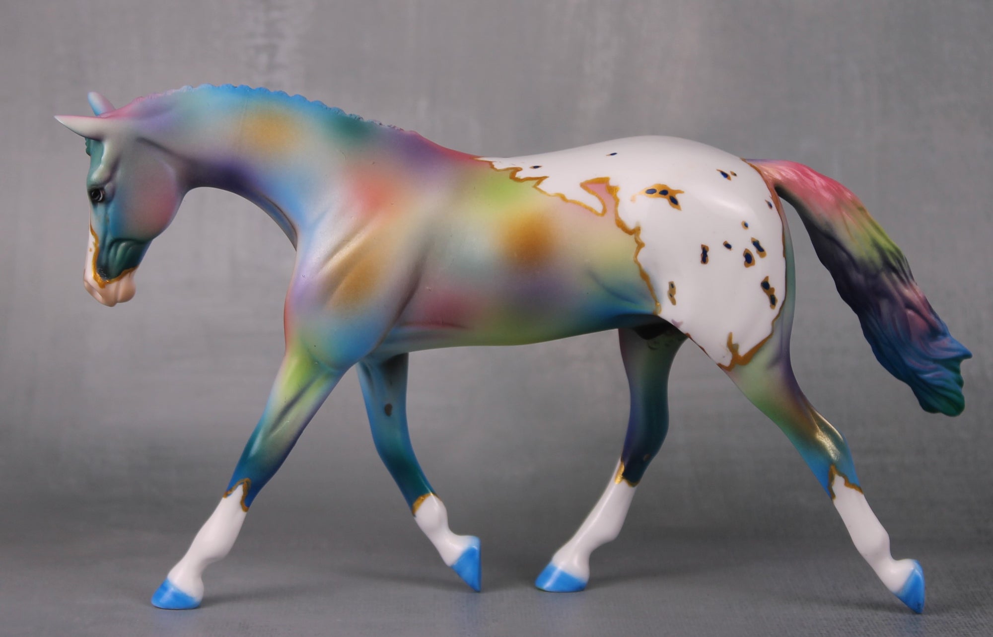 SAMPLE Too Cool In the VIP LE-5 Event Run Decorator Appaloosa Warmblood Pebble By Dawn Quick LHS24