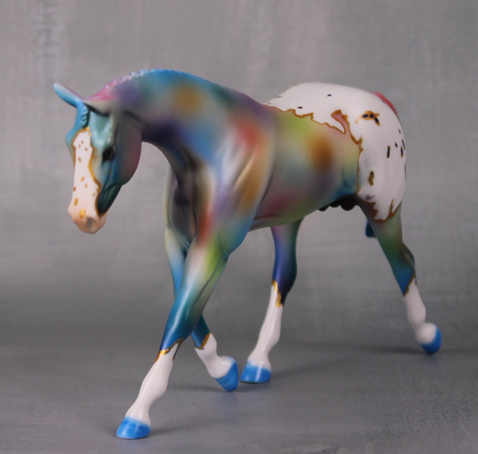 SAMPLE Too Cool In the VIP LE-5 Event Run Decorator Appaloosa Warmblood Pebble By Dawn Quick LHS24