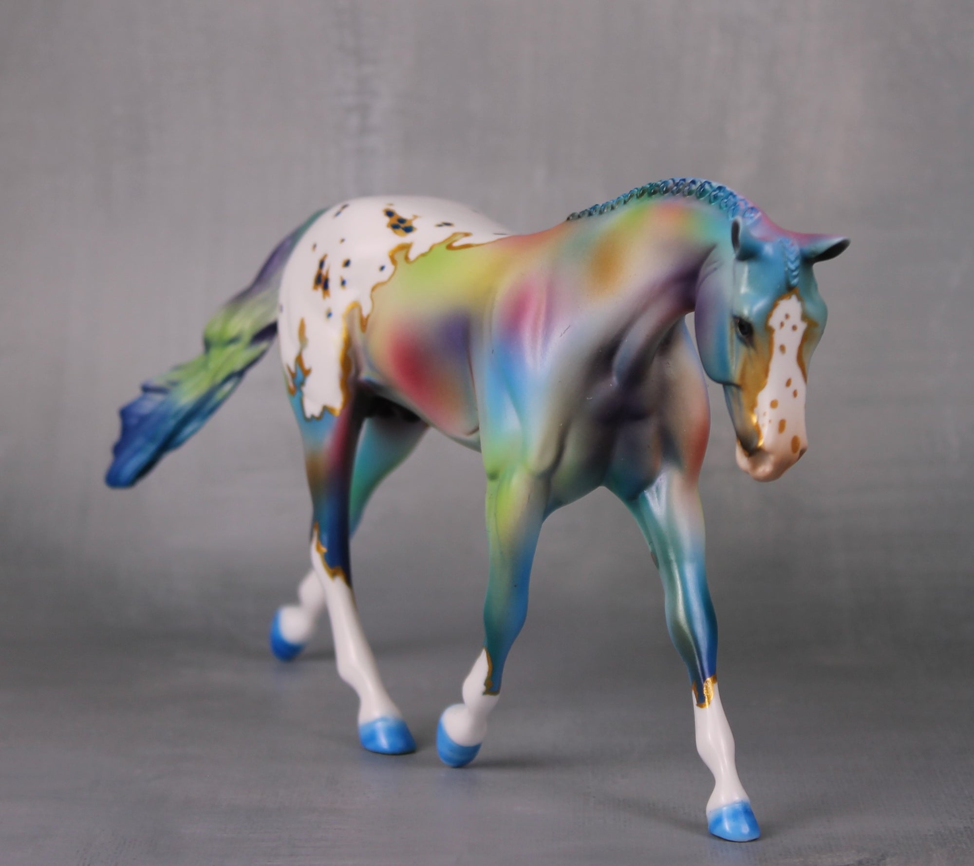 SAMPLE Too Cool In the VIP LE-5 Event Run Decorator Appaloosa Warmblood Pebble By Dawn Quick LHS24