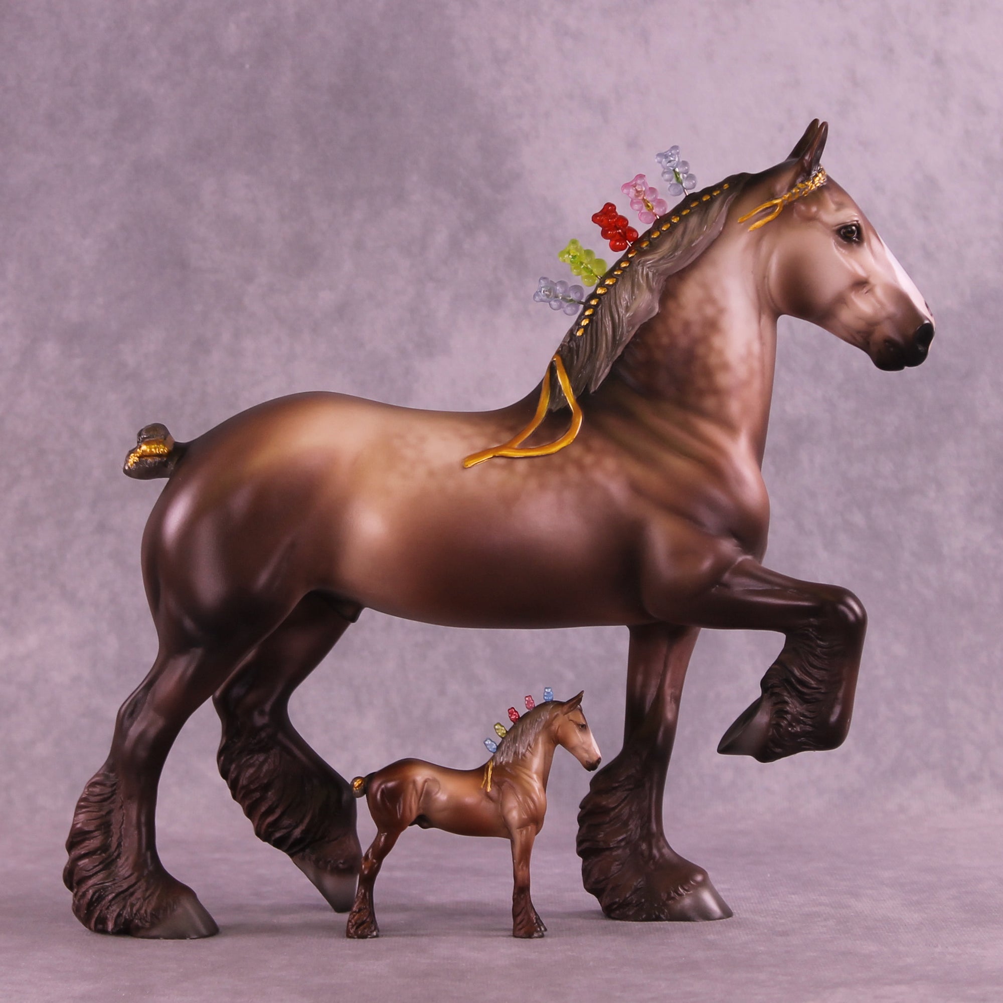 Mini Mishka OOAK EFCM Chip Standing Drafter by Jess Hamill &amp; Melanie Miller SCD26