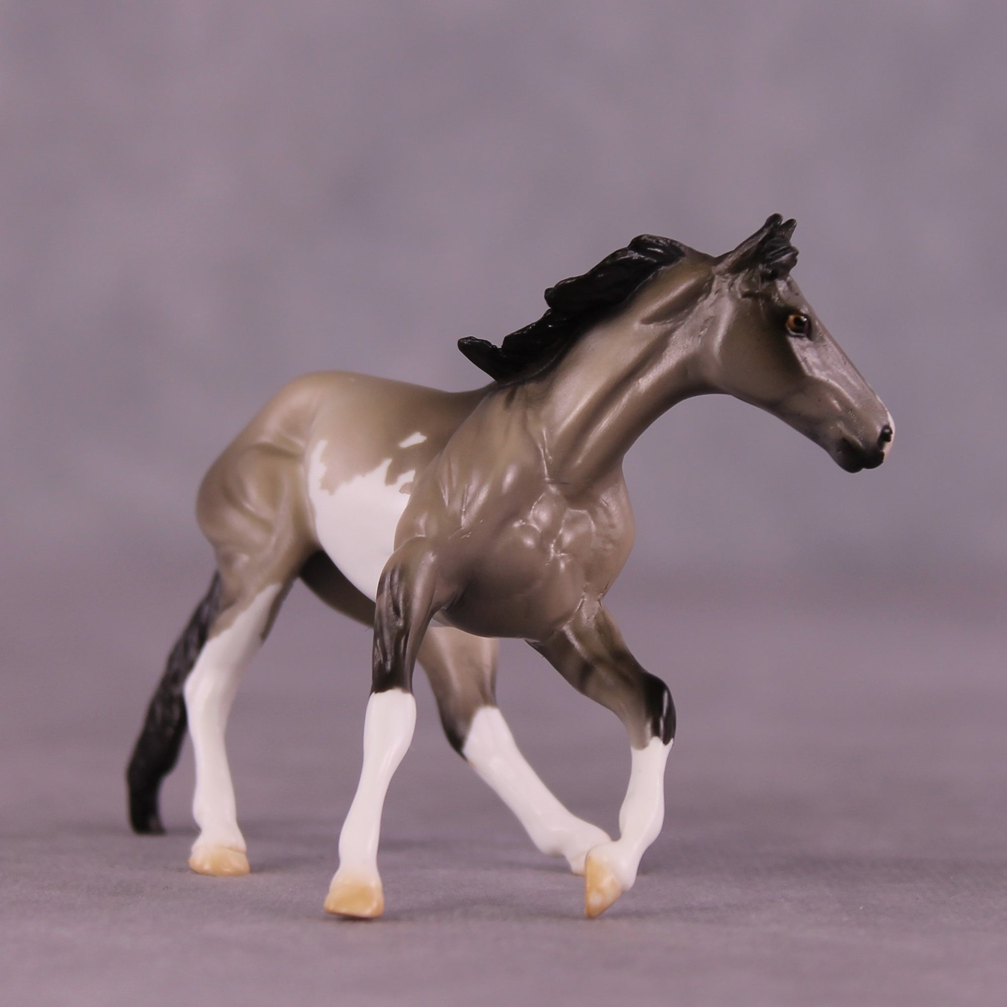 "Hunter" OOAK Cutter Chip by Julie Keim EQ25