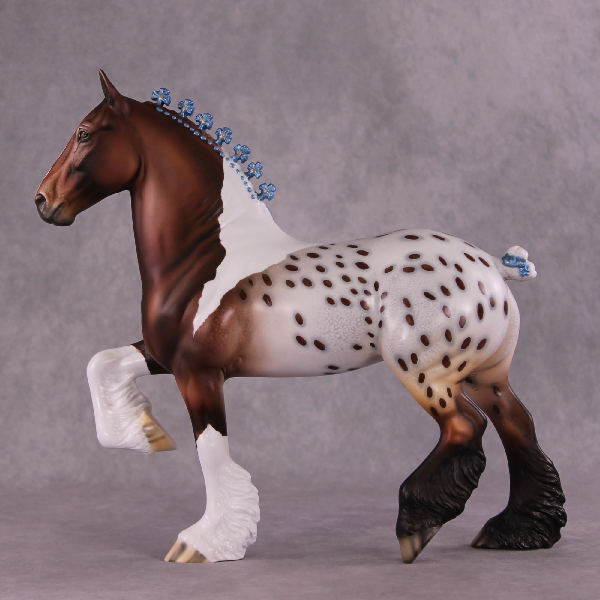 "Magistrate" OOAK FCM Trotting Drafter by Dawn Quick SHCF25