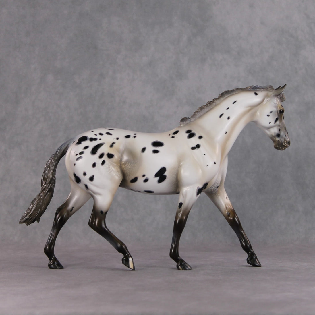 "Kampot" OOAK Custom Leopard Appy Pony Stone By Kristen Cermele - Gemstone Series