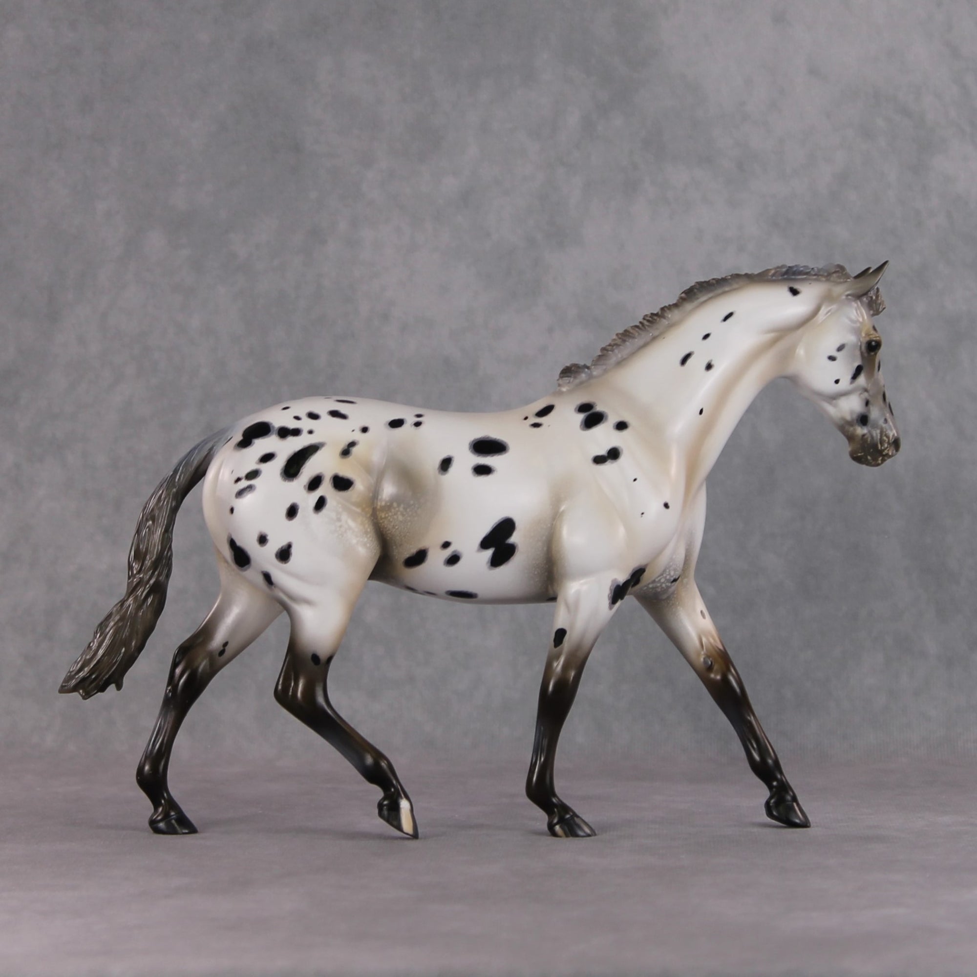 "Kampot" OOAK Custom Leopard Appy Pony Stone By Kristin Cermele - Gemstone Series