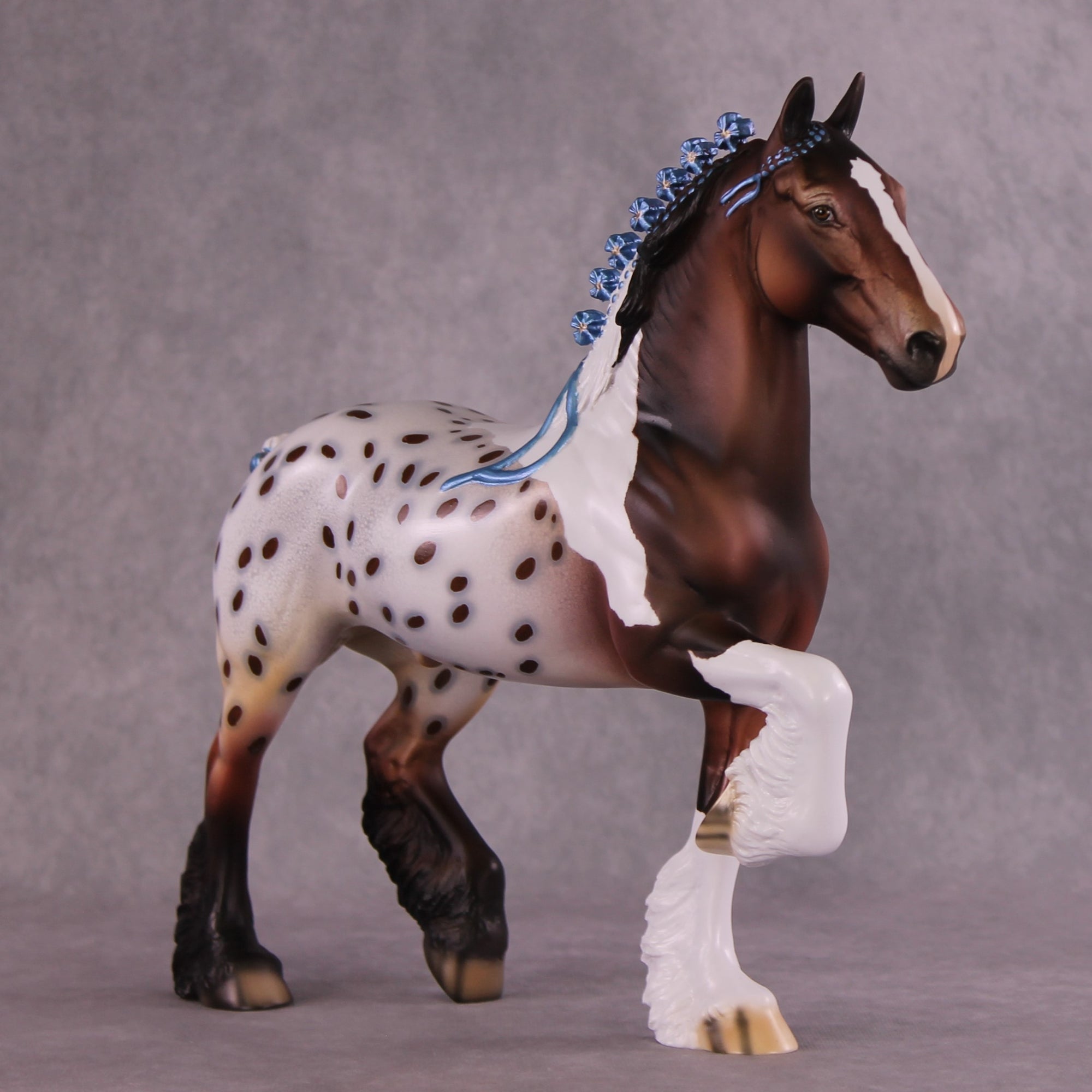 "Magistrate" OOAK FCM Trotting Drafter by Dawn Quick SHCF25