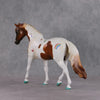 The Babysitter II OOAK Dappled Chestnut Tobiano Pony Stone By Kristin Cermele -GemStone Series