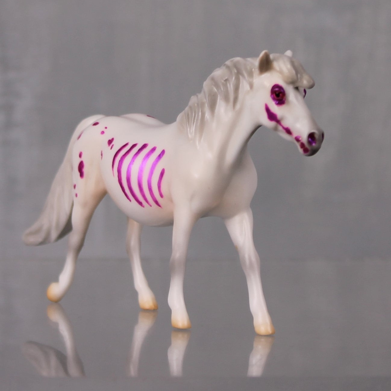 Moonlight Madness EXCLUSIVE Dinner Model &quot;Spicy&quot; - LE-23 Deco Pony Chip By Jess Hamill - Dinner Attendees ONLY!