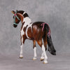 Baguette OOAK Custom Dapple Bay Tobiano Pony Stone By Kristin Cermele -Gemstone Series