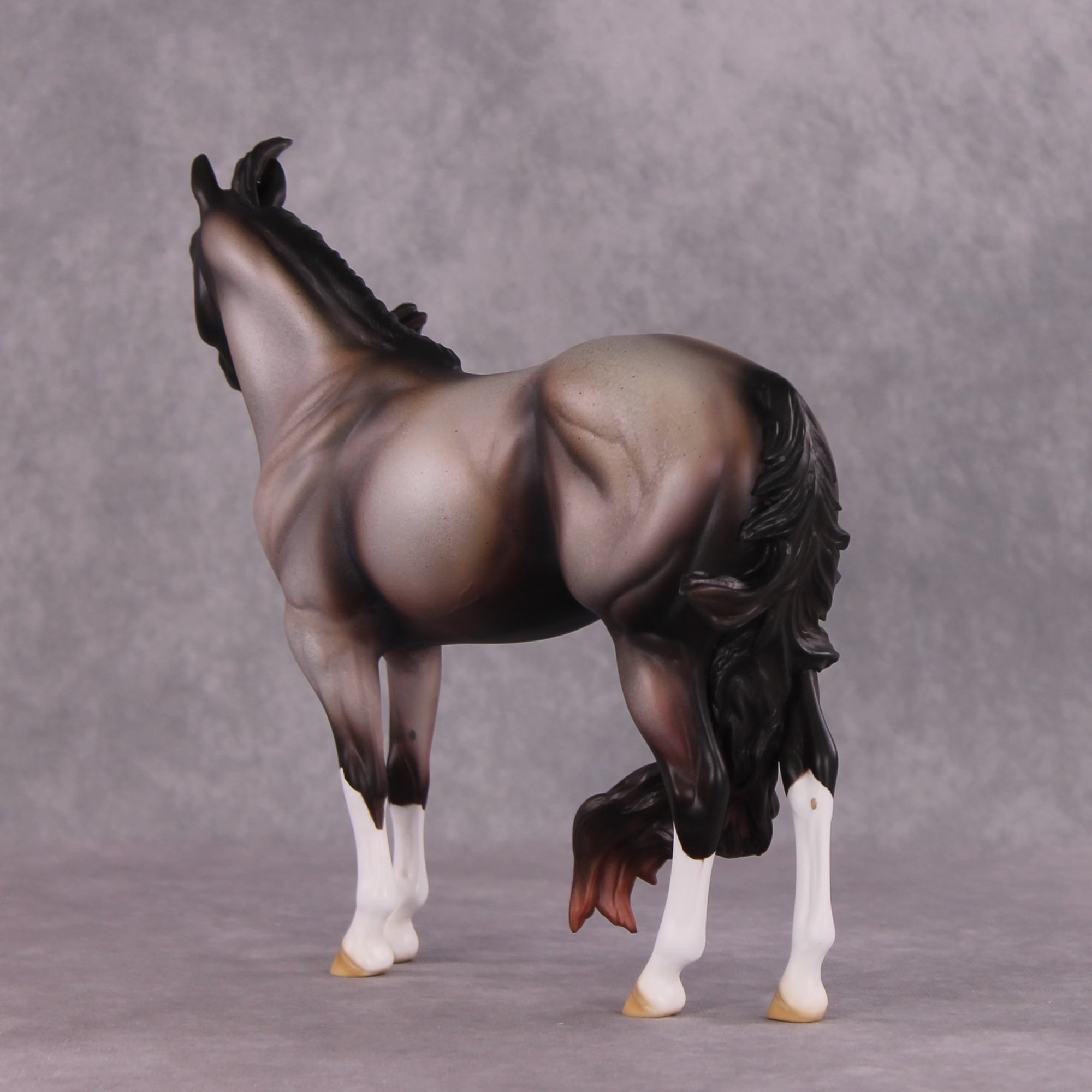 "Surfboat" OOAK EFCM ISH By Amanda Brock - June GemStones Series