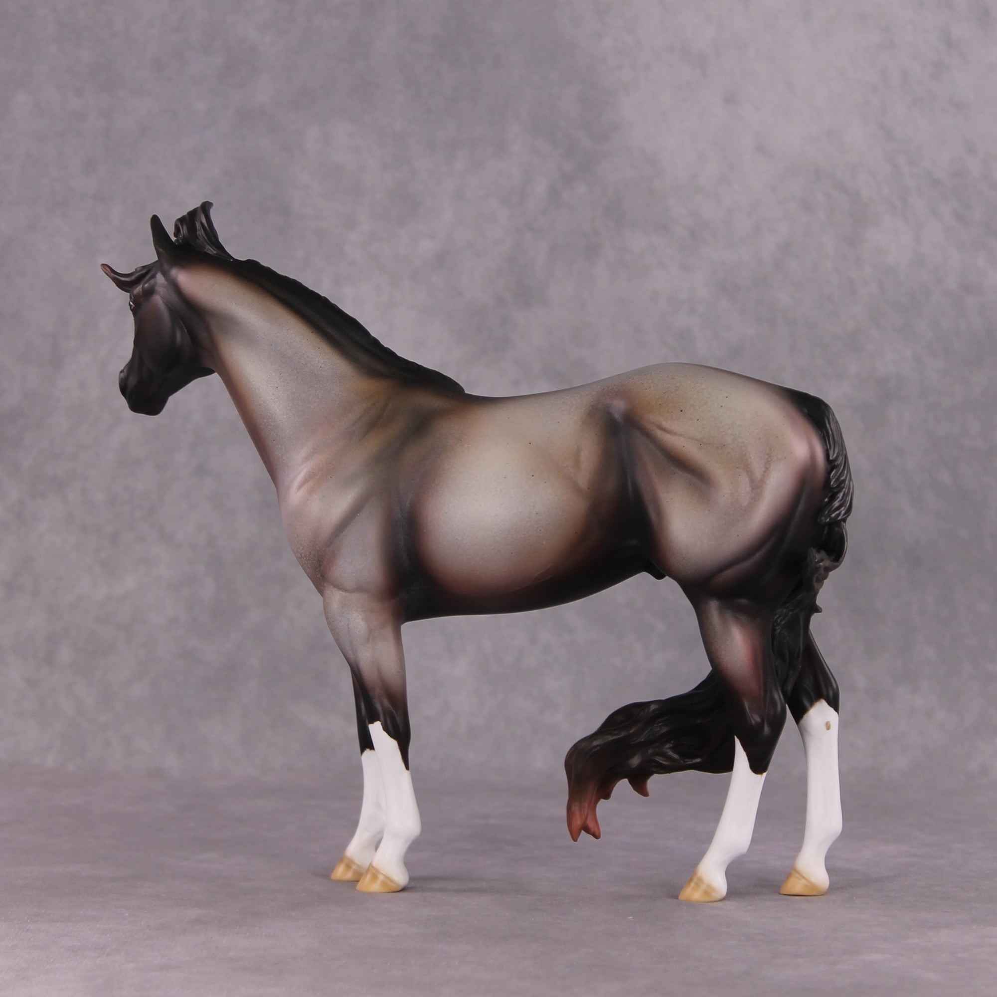 "Surfboat" OOAK EFCM ISH By Amanda Brock - June GemStones Series