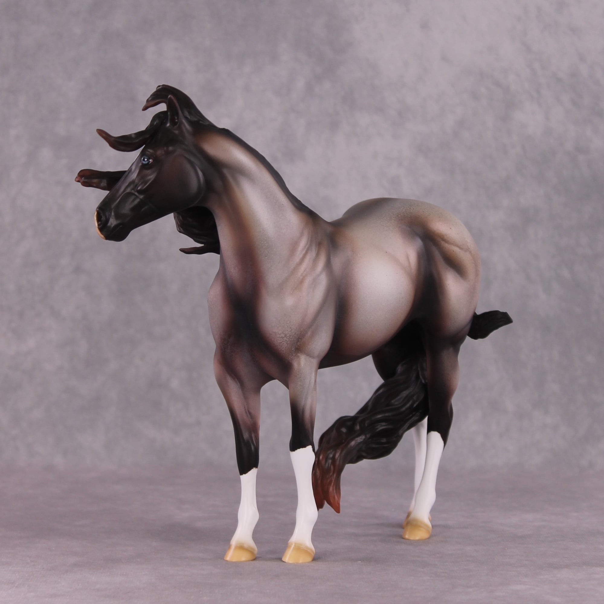 "Surfboat" OOAK EFCM ISH By Amanda Brock - June GemStones Series