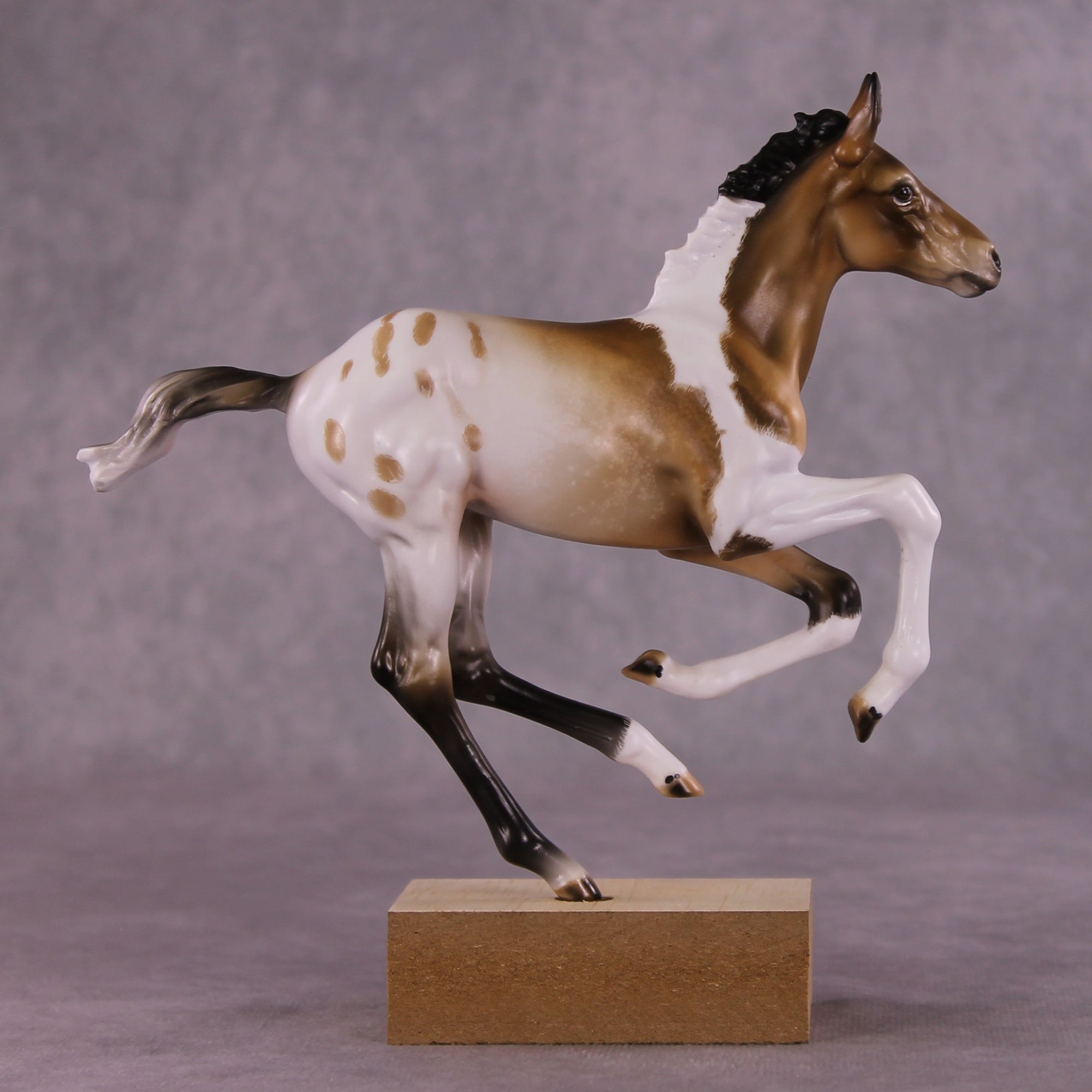 "Rose Flutter" OOAK Pimento Foal Blind Bag by Julie Keim SHCF25