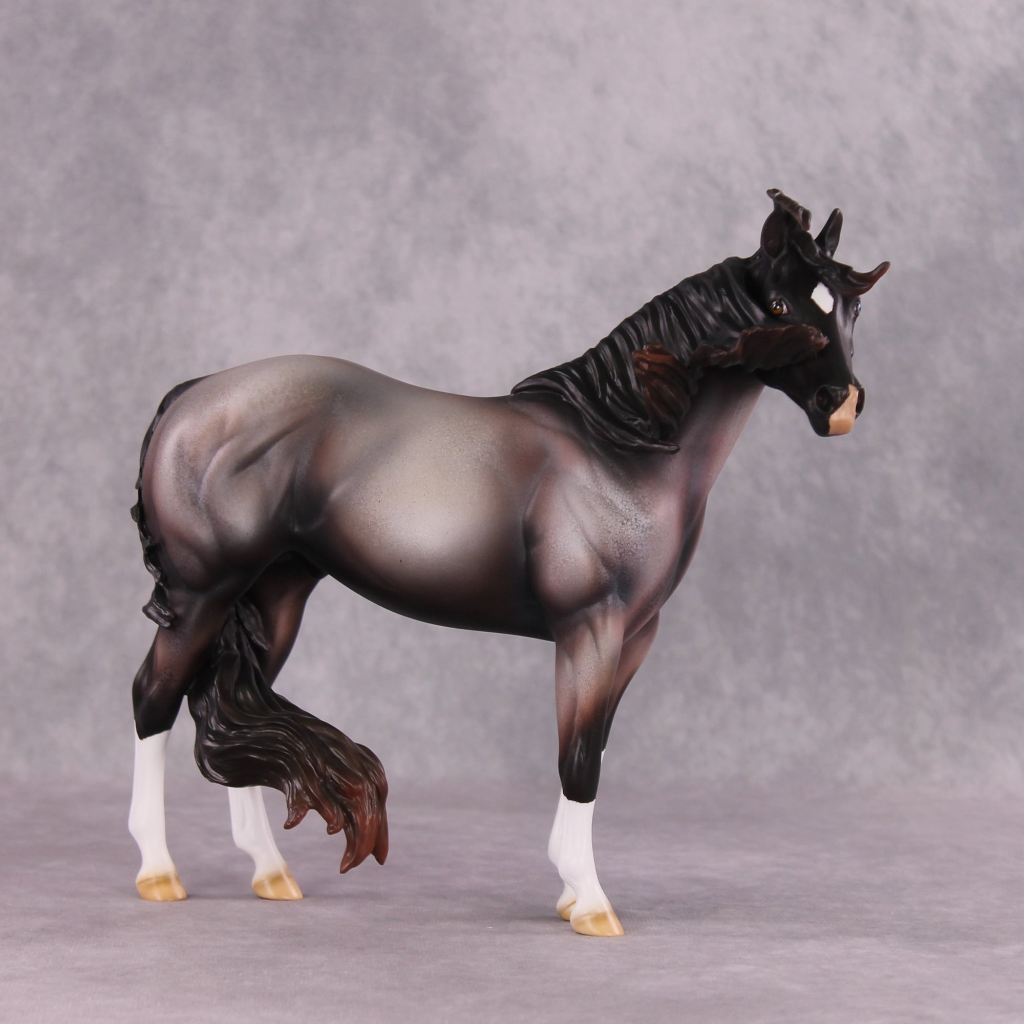 "Surfboat" OOAK EFCM ISH By Amanda Brock - June GemStones Series