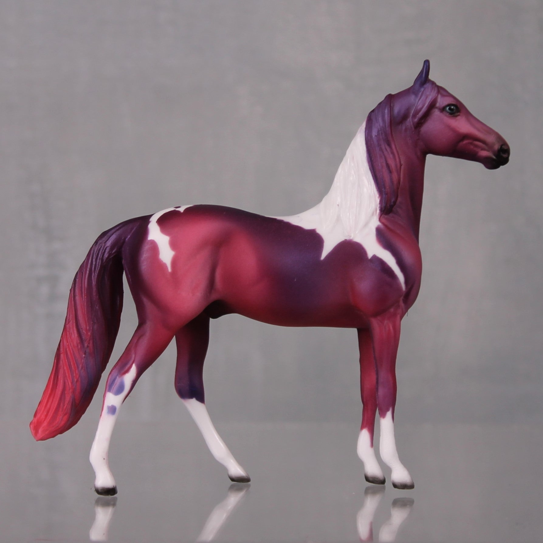 MackleMauve LE-3 Deco Morgan Chip Painted By Dawn Quick LHS24 OOAKs/Small Runs