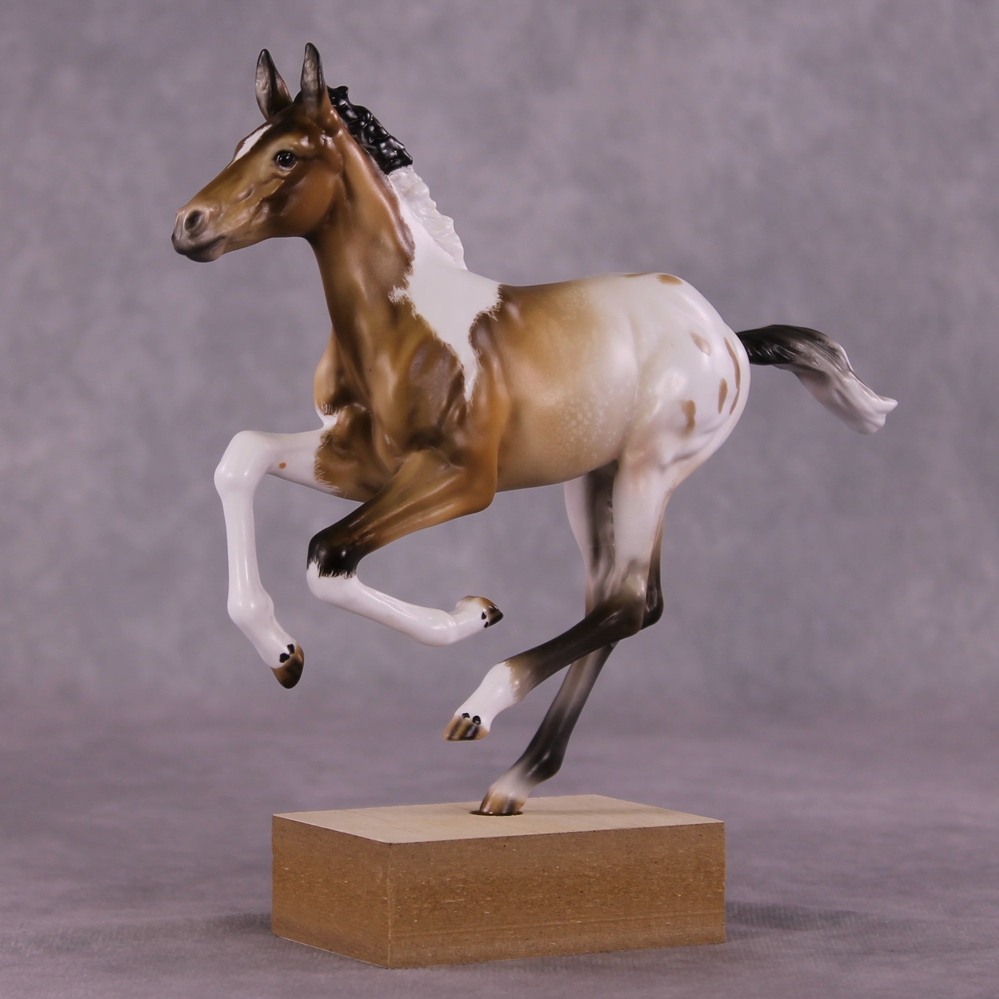 "Rose Flutter" OOAK Pimento Foal Blind Bag by Julie Keim SHCF25