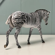 Biscuits & Grevy OOAK Pebble Mule Customized into Grevy Zebra By Jess Hamill EQ24 BEST OFFER 7/16/24