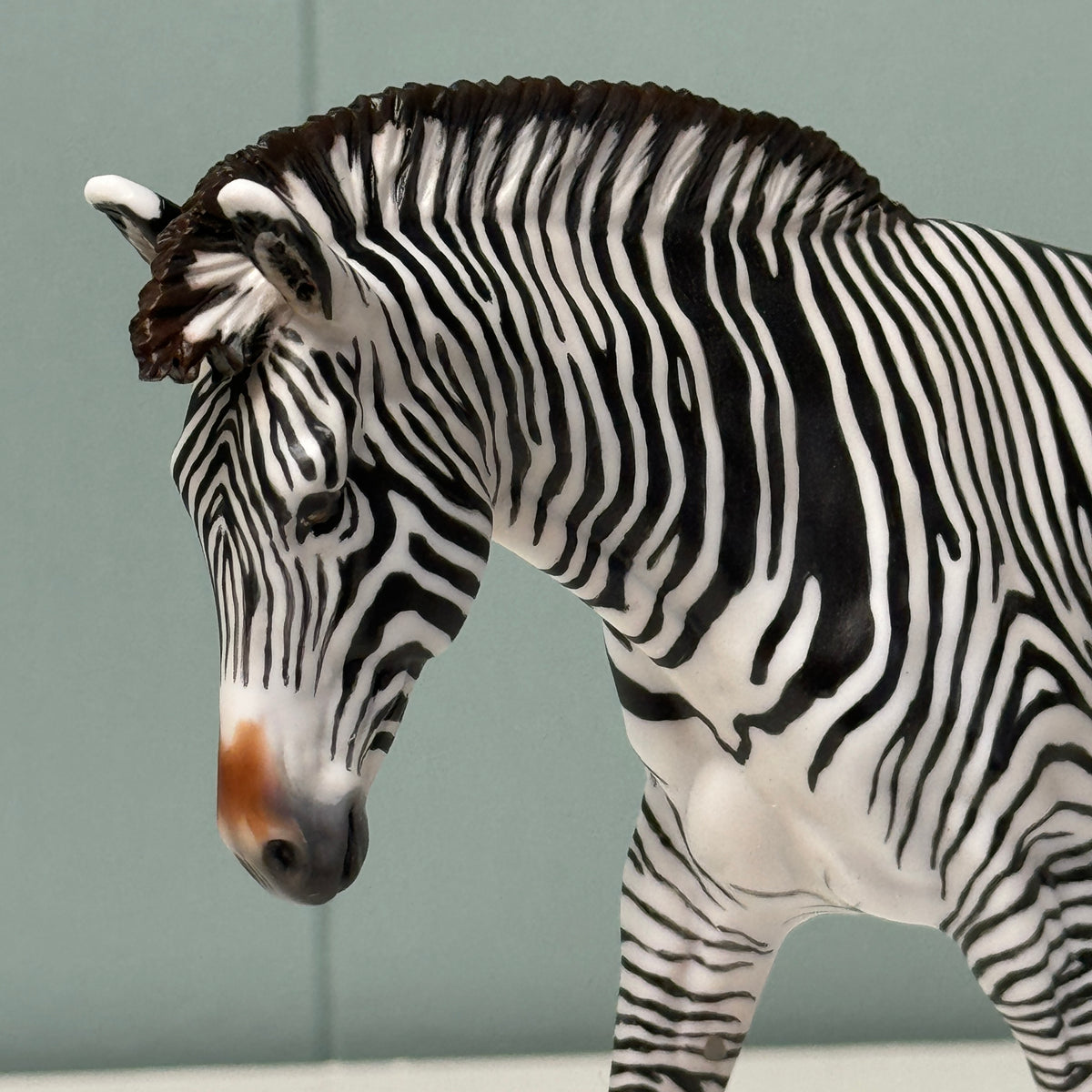 Biscuits & Grevy OOAK Pebble Mule Customized into Grevy Zebra By Jess Hamill EQ24 BEST OFFER 7/16/24