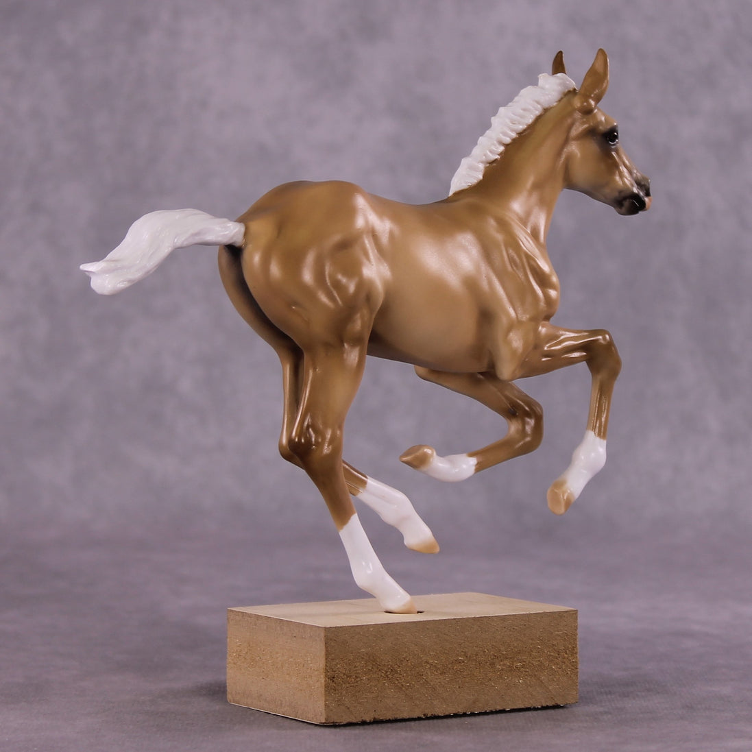"Monarch In Flight" OOAK Pimento Foal Blind Bag by Julie Keim SHCF25