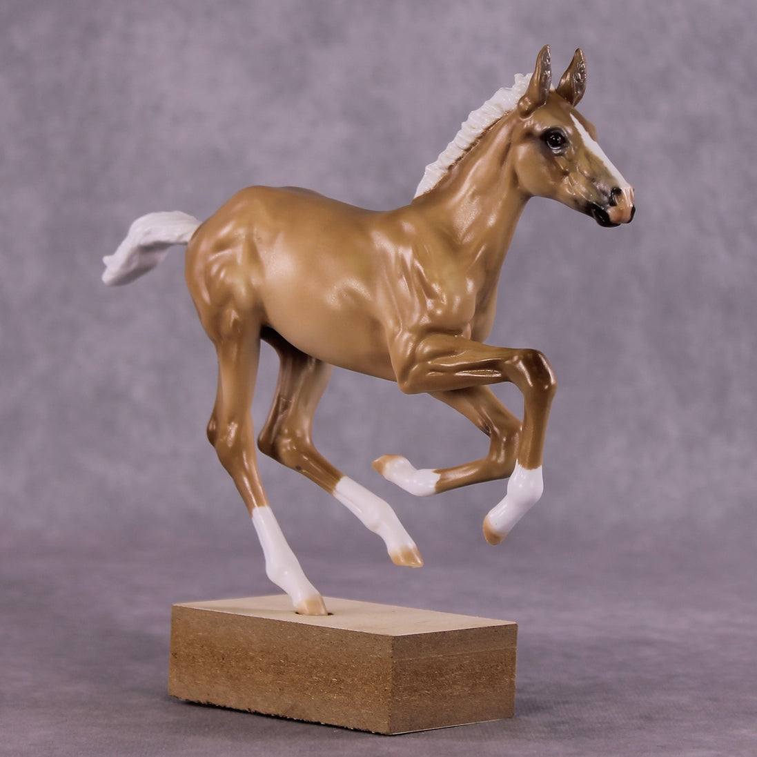 "Monarch In Flight" OOAK Pimento Foal Blind Bag by Julie Keim SHCF25