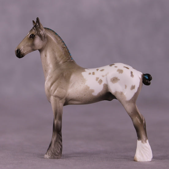 "Raja" OOAK Draft Chip by Julie Keim  EQ25