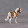 French Toast OOAK Custom Palomino Overo Pony Chip By Kristin Cermele - Gemstone Series