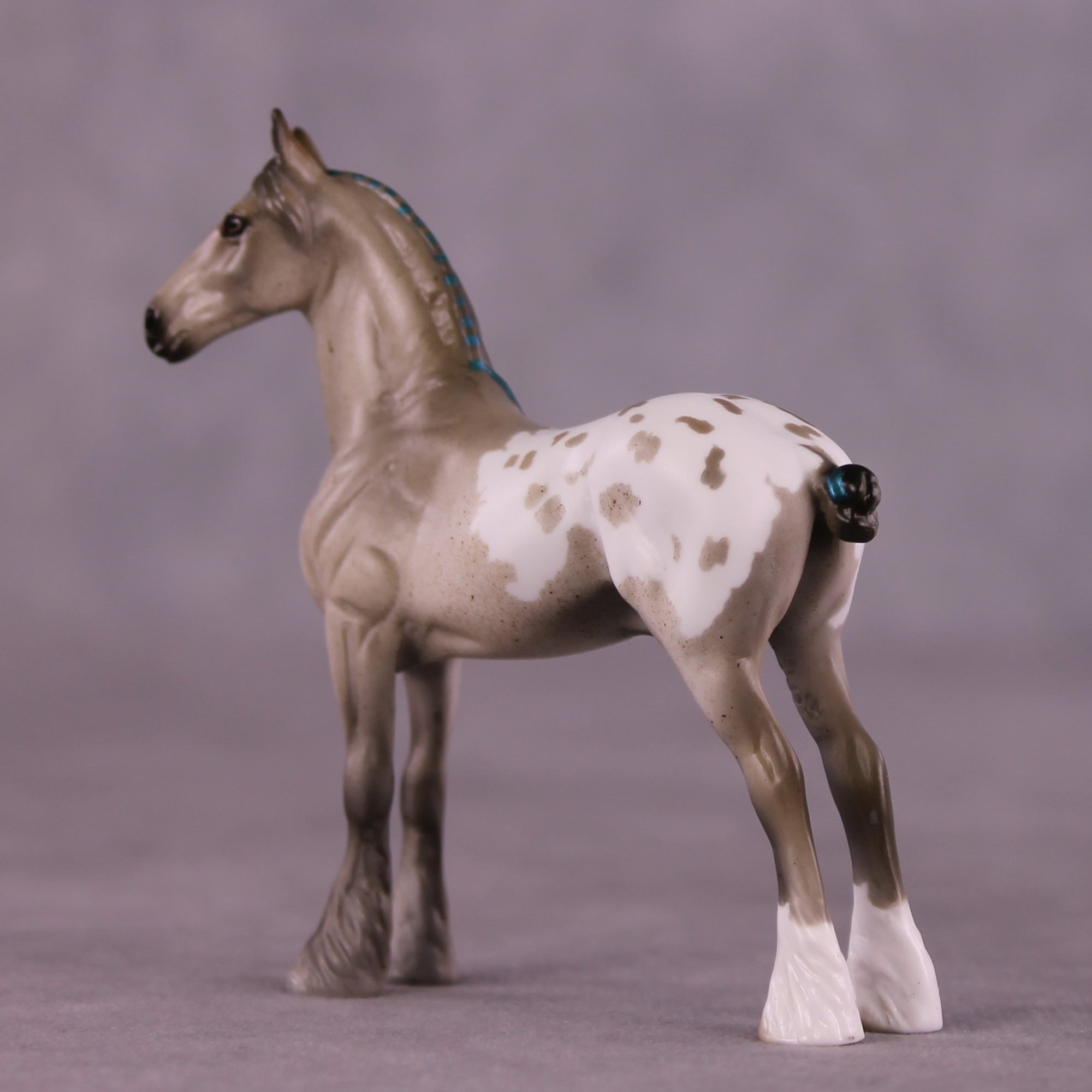 "Raja" OOAK Draft Chip by Julie Keim  EQ25
