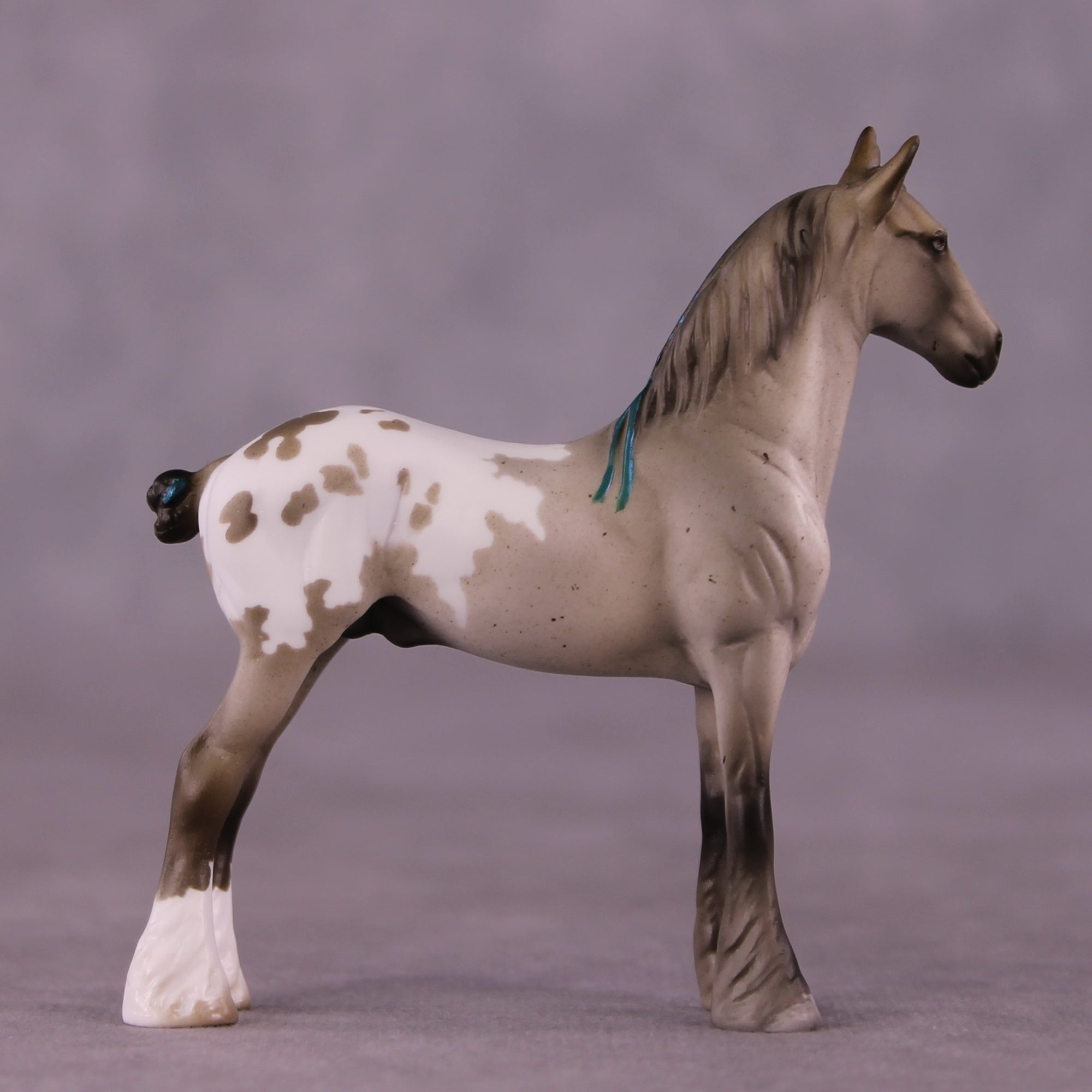 "Raja" OOAK Draft Chip by Julie Keim  EQ25