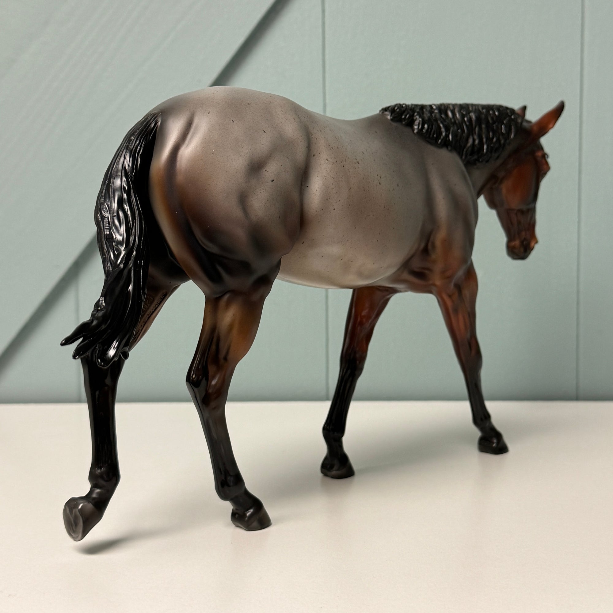 Humble &amp; Kind OOAK Dark Bay Roan Mule By Julie Keim Best Offers 7/9/24