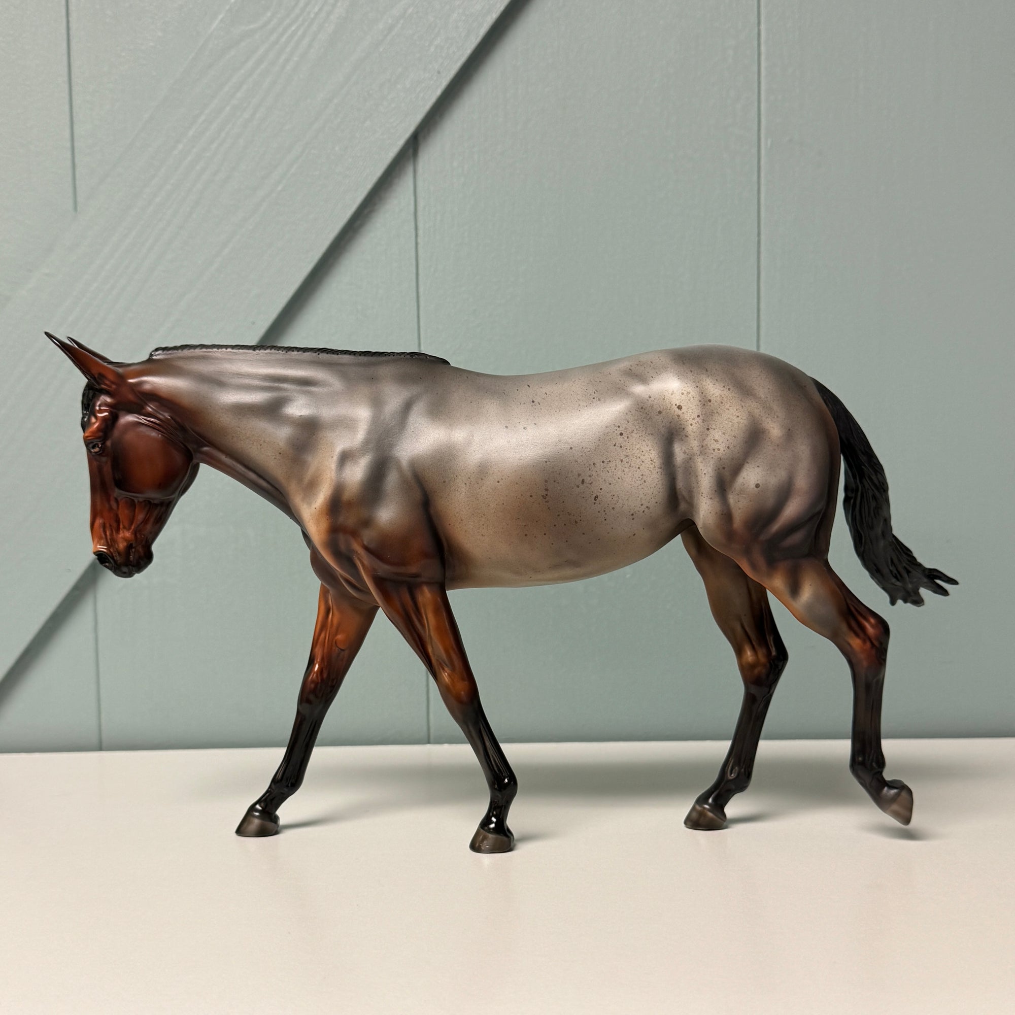 Humble &amp; Kind OOAK Dark Bay Roan Mule By Julie Keim Best Offers 7/9/24