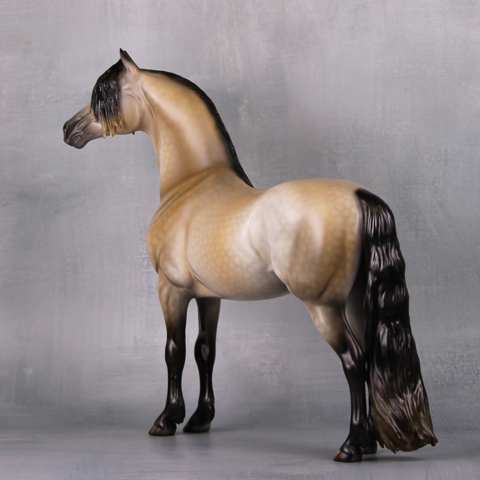 Steens Defender OOAK Dappled Buckskin Morgan Painted By Dawn Quick Best Offers 9/17/24