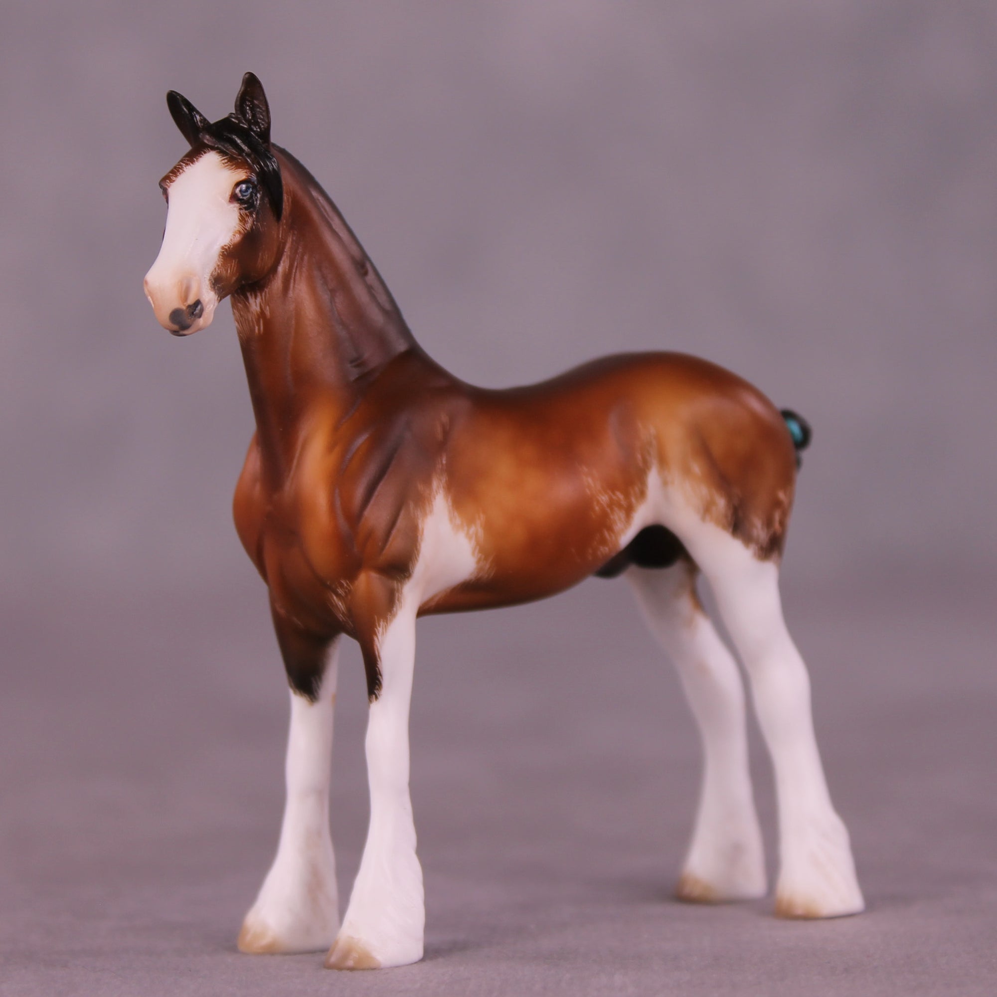 Incomprehensible OOAK Chip Draft Horse by Julie Keim Auction LHS25 09/09/2025