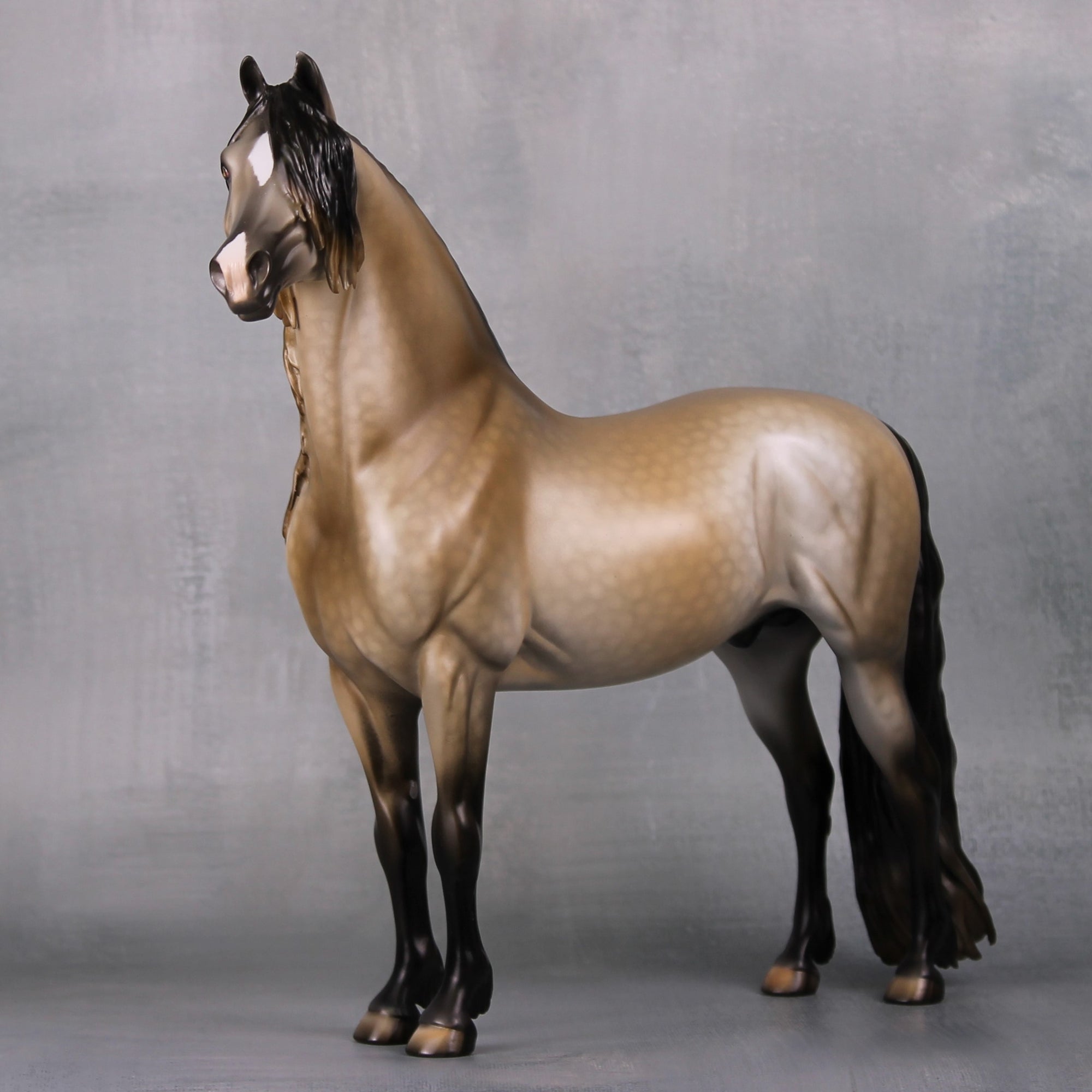 Steens Defender OOAK Dappled Buckskin Morgan Painted By Dawn Quick Best Offers 9/17/24