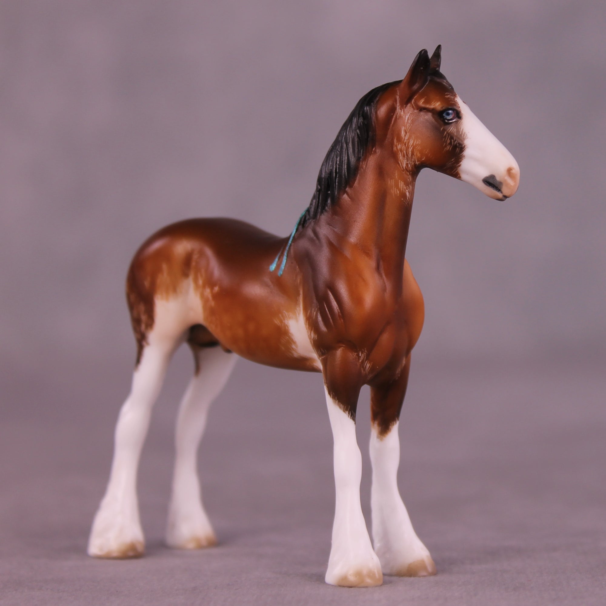 Incomprehensible OOAK Chip Draft Horse by Julie Keim Auction LHS25 09/09/2025