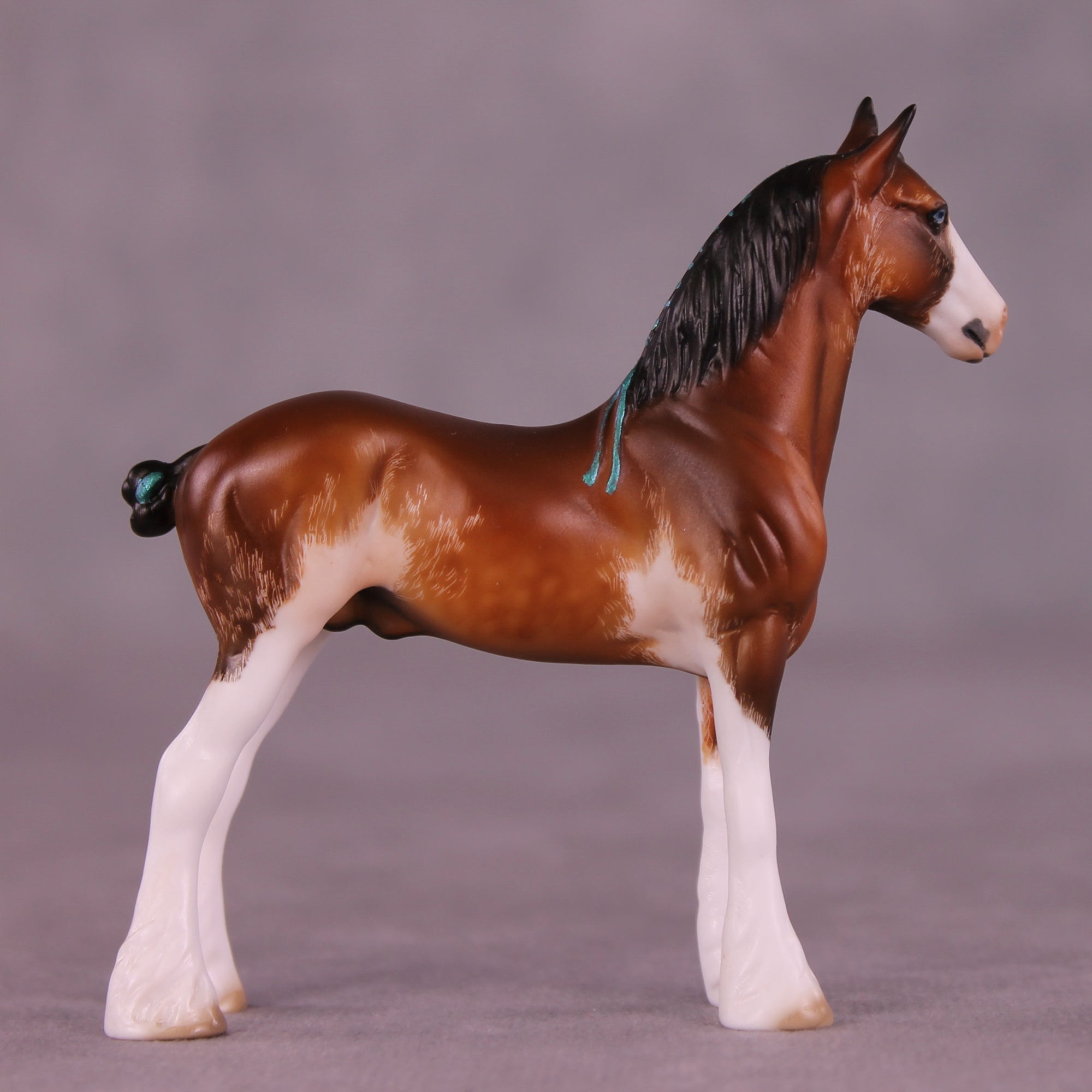 Incomprehensible OOAK Chip Draft Horse by Julie Keim Auction LHS25 09/09/2025
