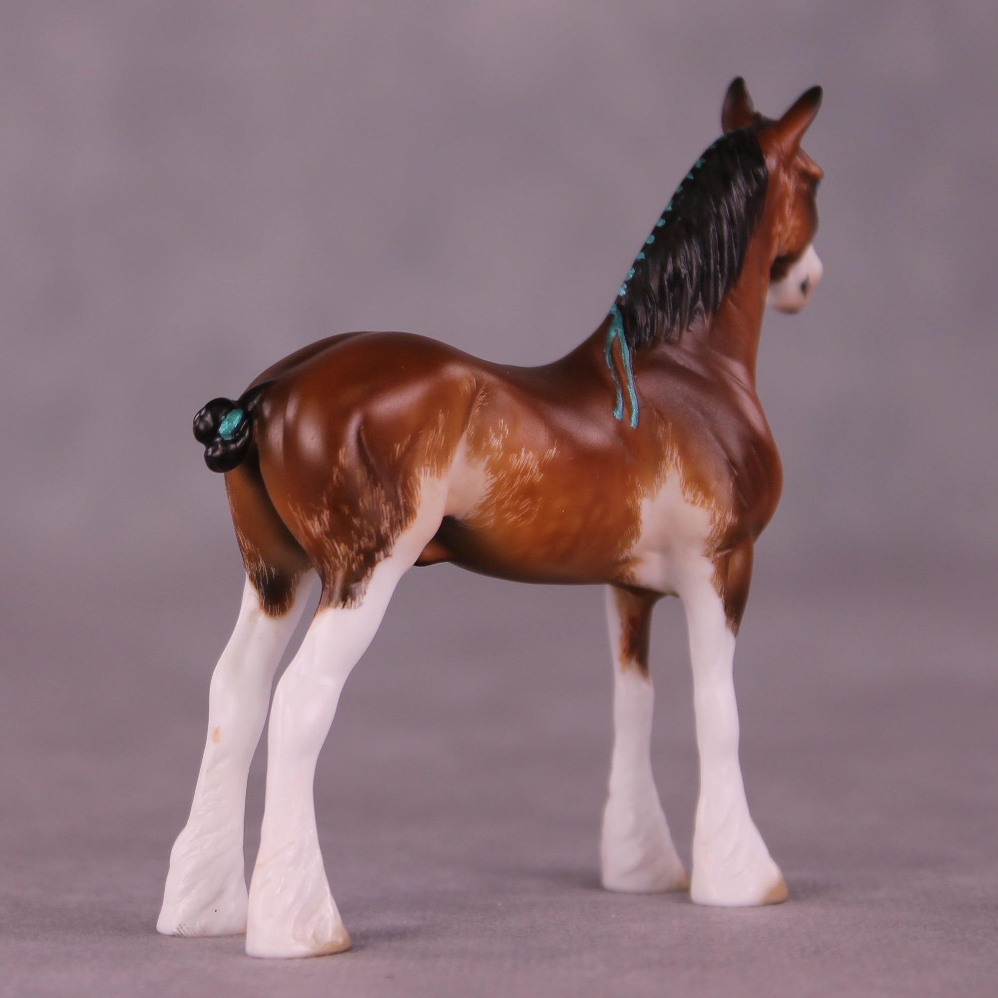 Incomprehensible OOAK Chip Draft Horse by Julie Keim Auction LHS25 09/09/2025