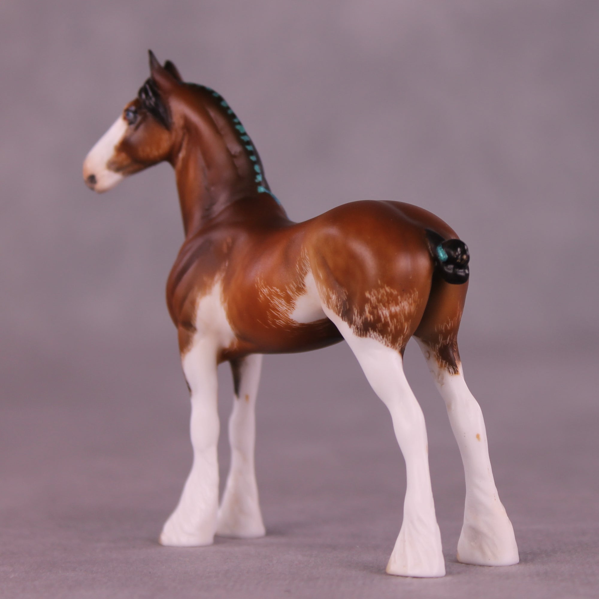 Incomprehensible OOAK Chip Draft Horse by Julie Keim Auction LHS25 09/09/2025