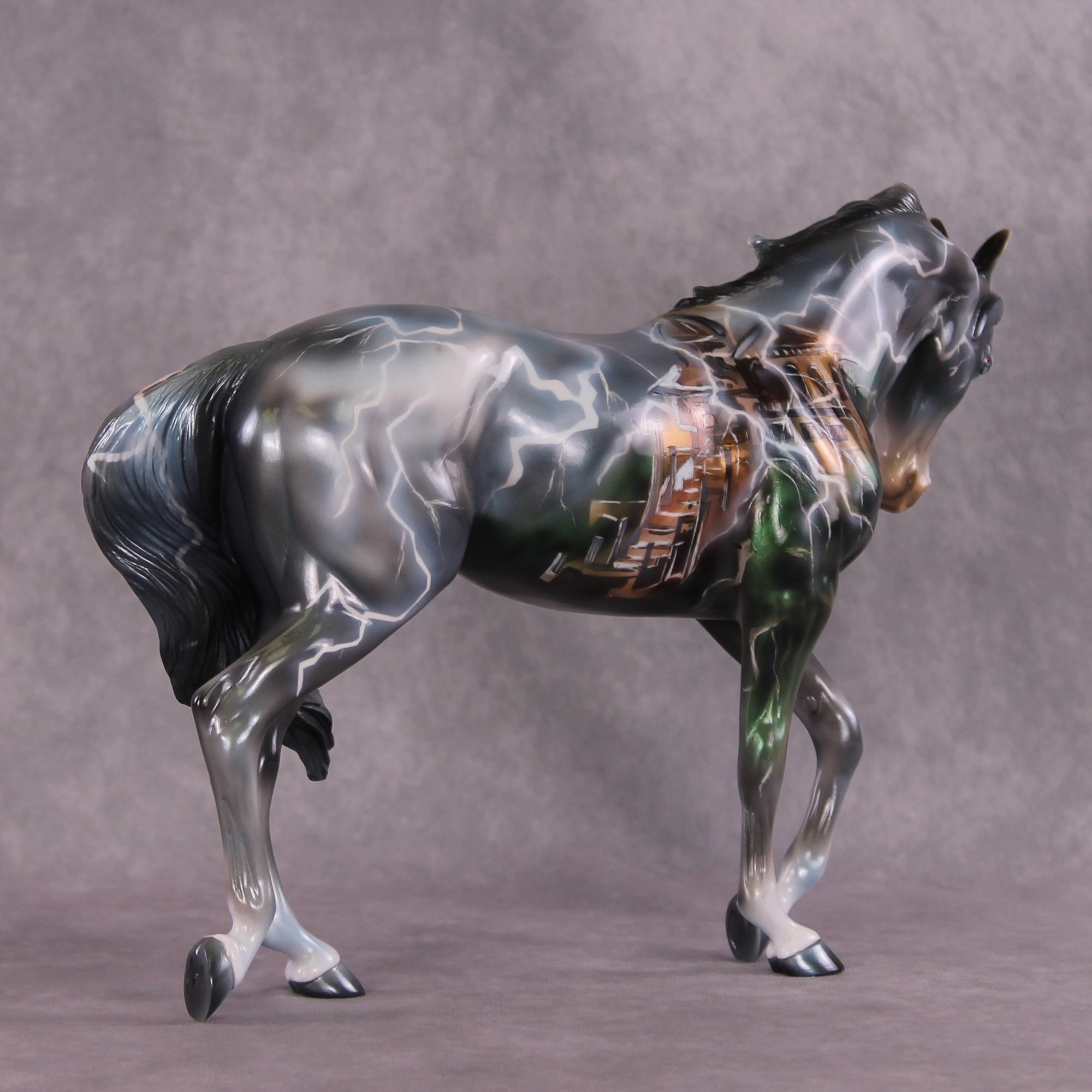 &quot;Zeus&quot; OOAK Thoroughbred by Kike Duarte SHCF25 Best Offer 5/27/25