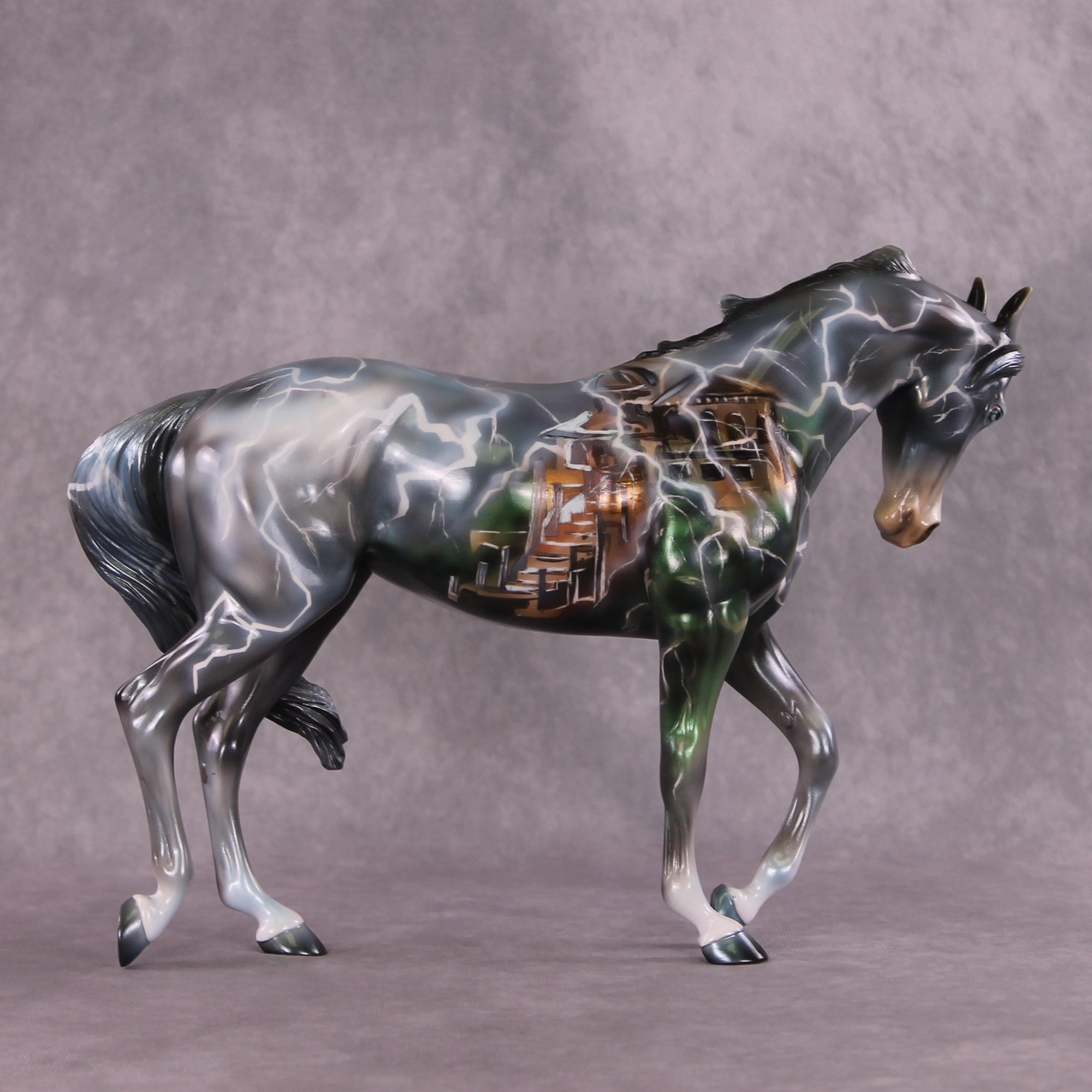 &quot;Zeus&quot; OOAK Thoroughbred by Kike Duarte SHCF25 Best Offer 5/27/25