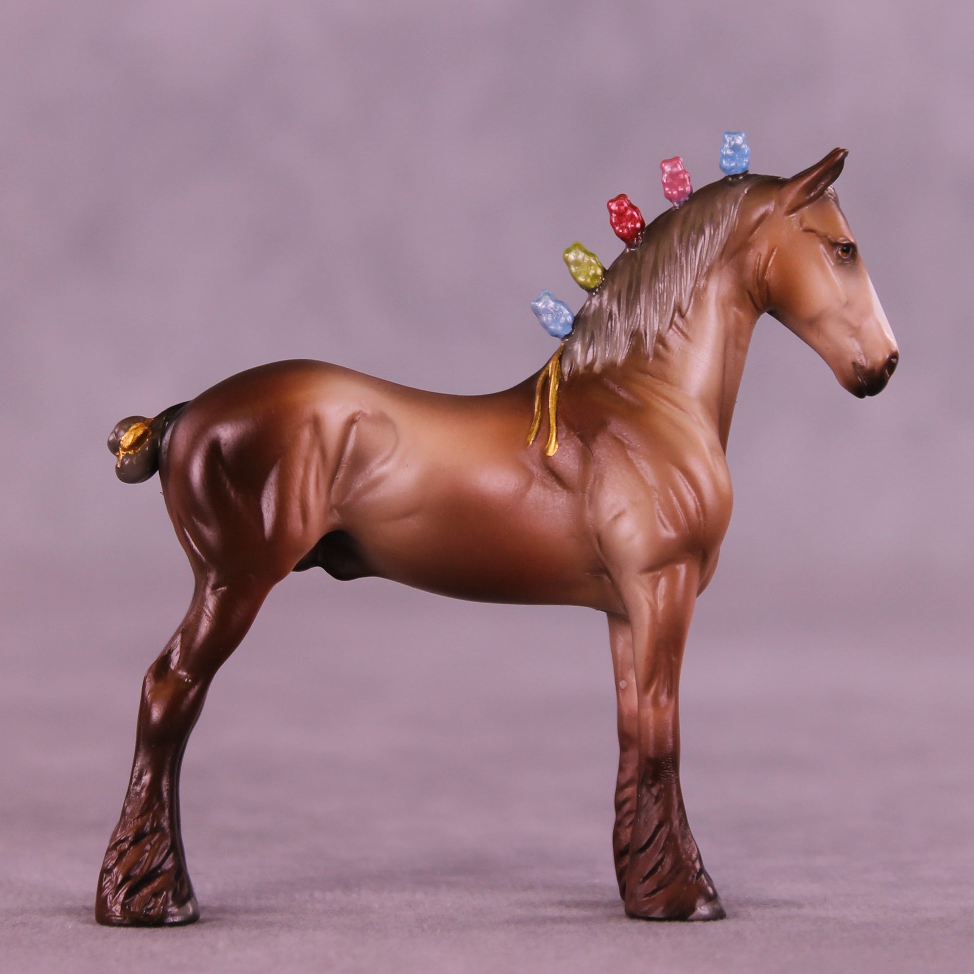 Mini Mishka OOAK EFCM Chip Standing Drafter by Jess Hamill &amp; Melanie Miller SCD26