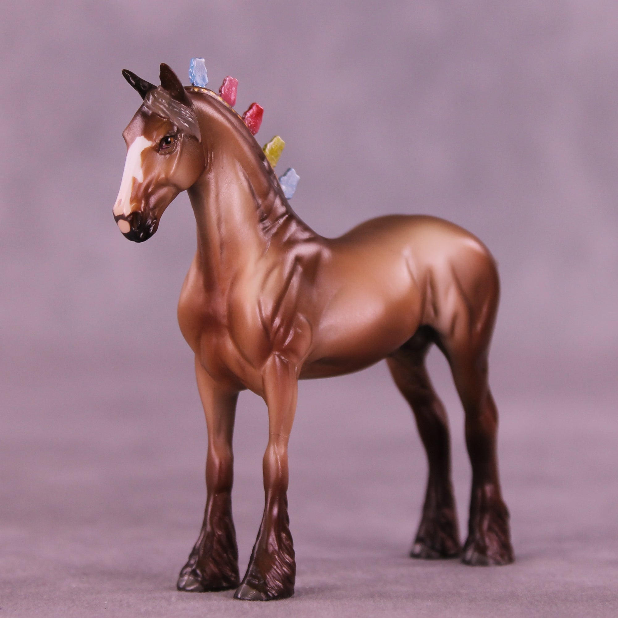 Mini Mishka OOAK EFCM Chip Standing Drafter by Jess Hamill &amp; Melanie Miller SCD26