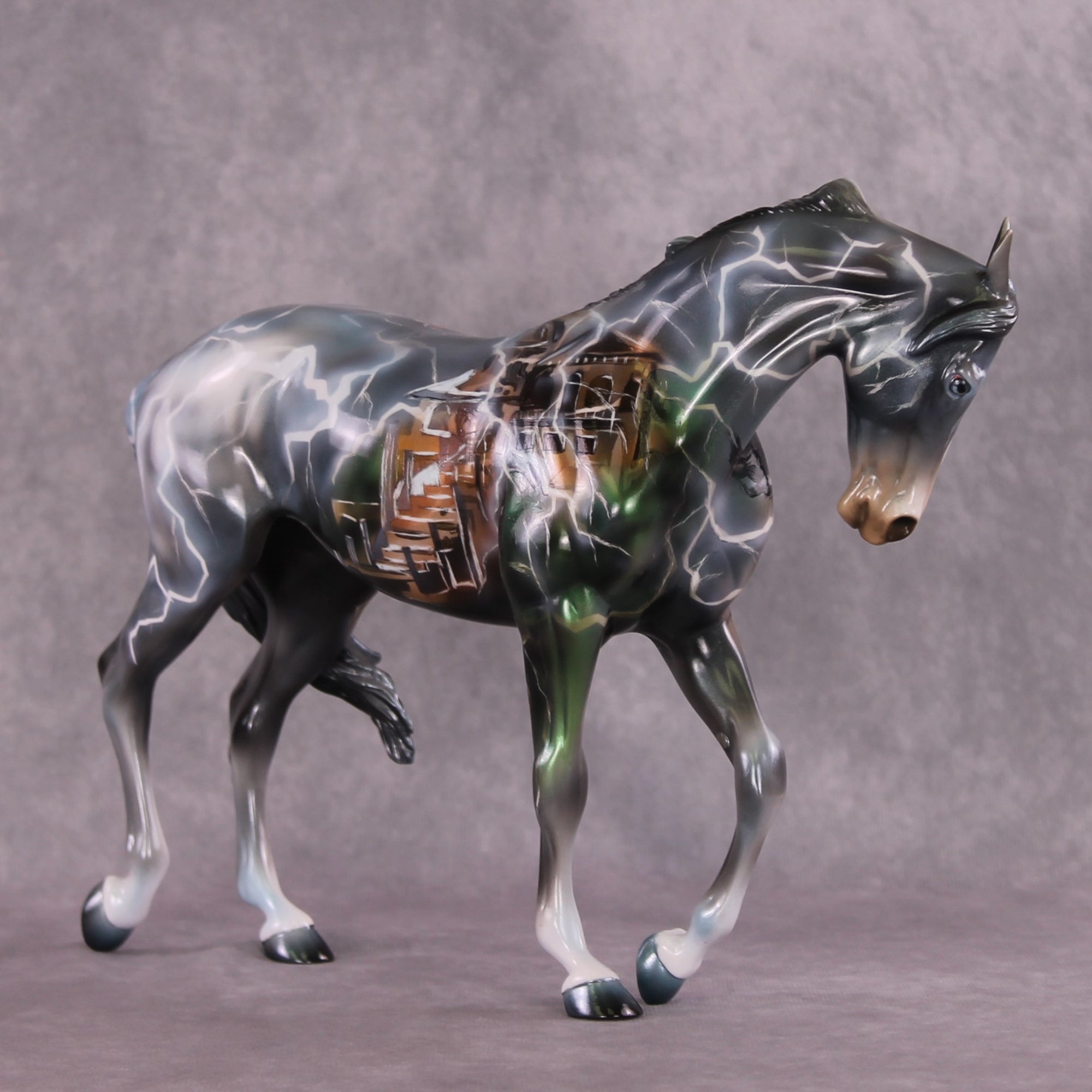 &quot;Zeus&quot; OOAK Thoroughbred by Kike Duarte SHCF25 Best Offer 5/27/25