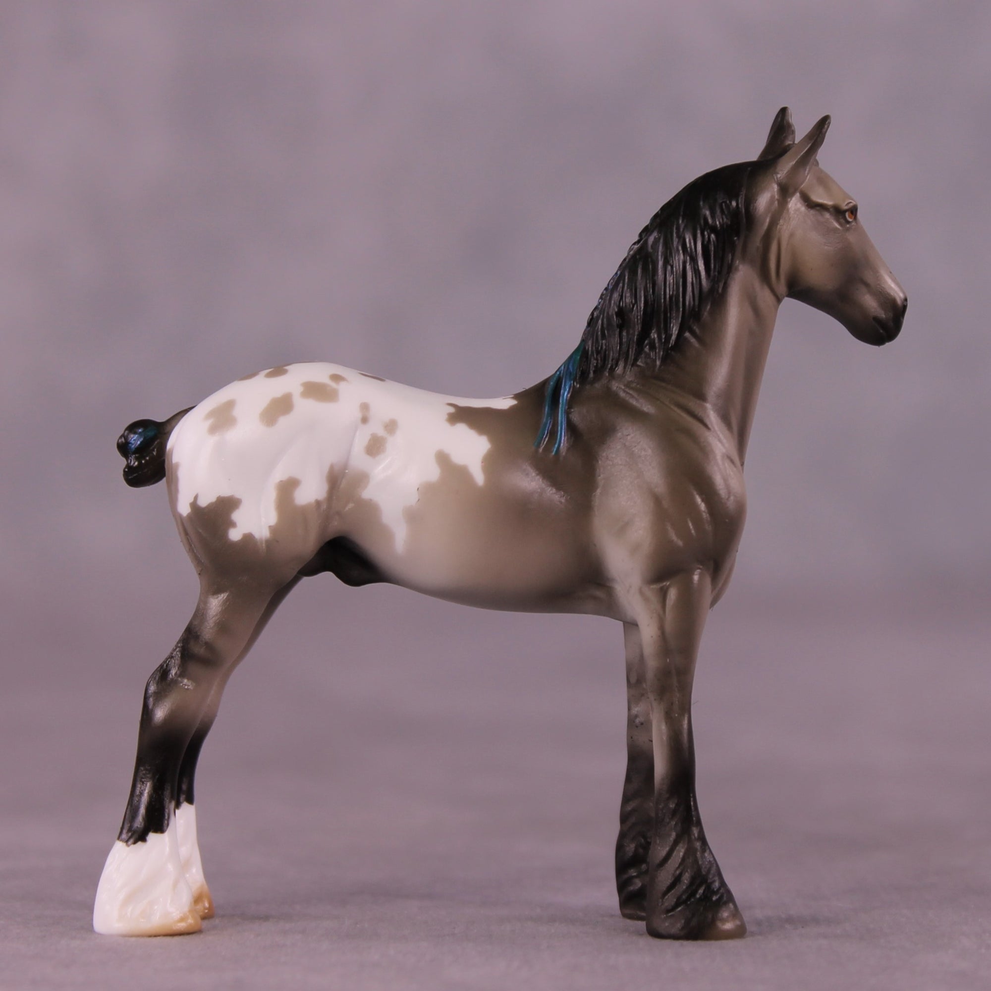 "Vanjie" OOAK Draft Chip by Julie Keim EQ25