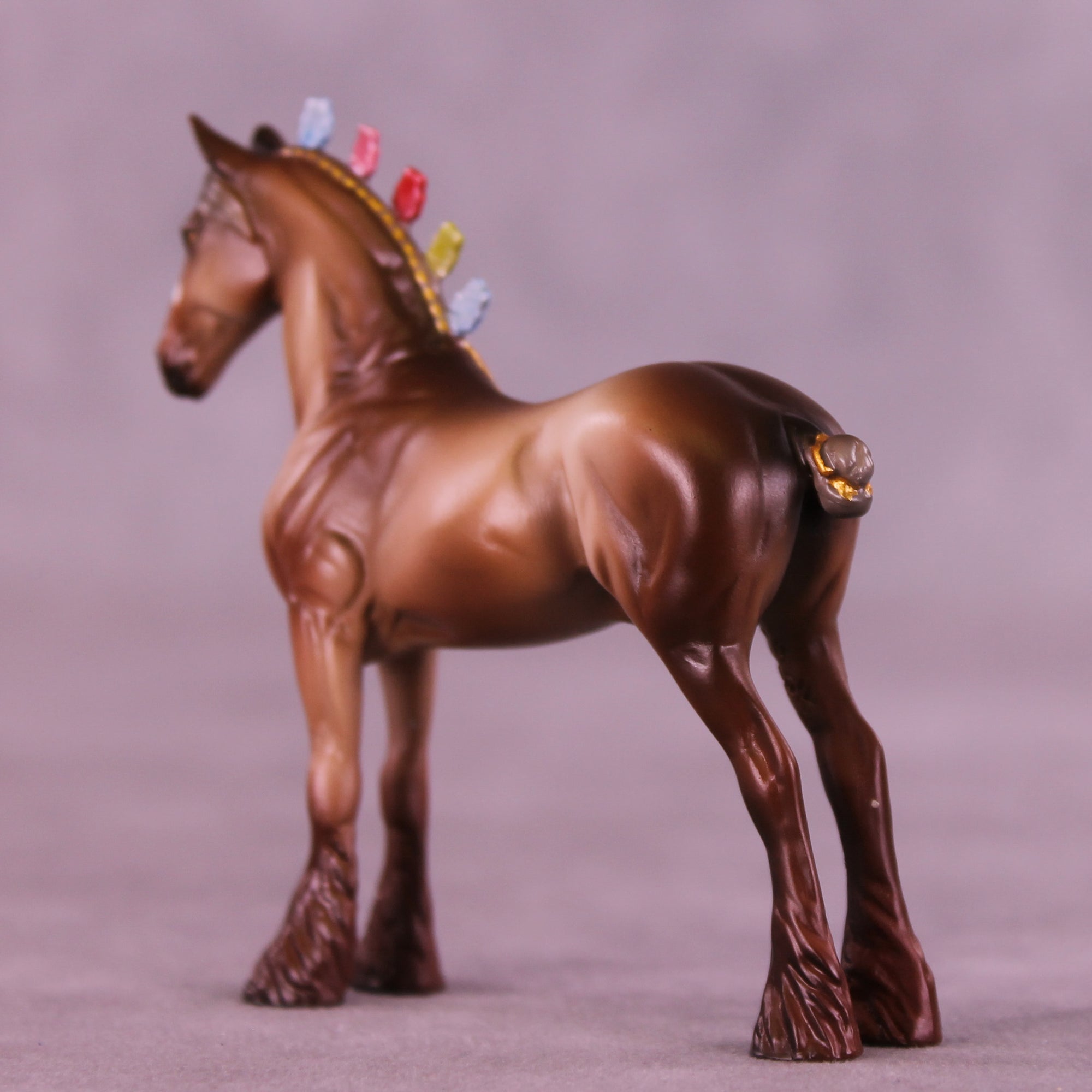 Mini Mishka OOAK EFCM Chip Standing Drafter by Jess Hamill &amp; Melanie Miller SCD26