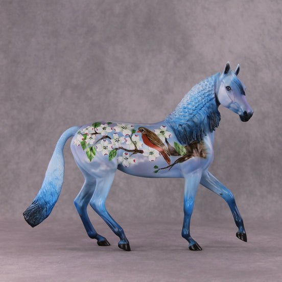 "Floral Arrangements" OOAK FCM Arab Mare by Dawn Quick SHCF25OS