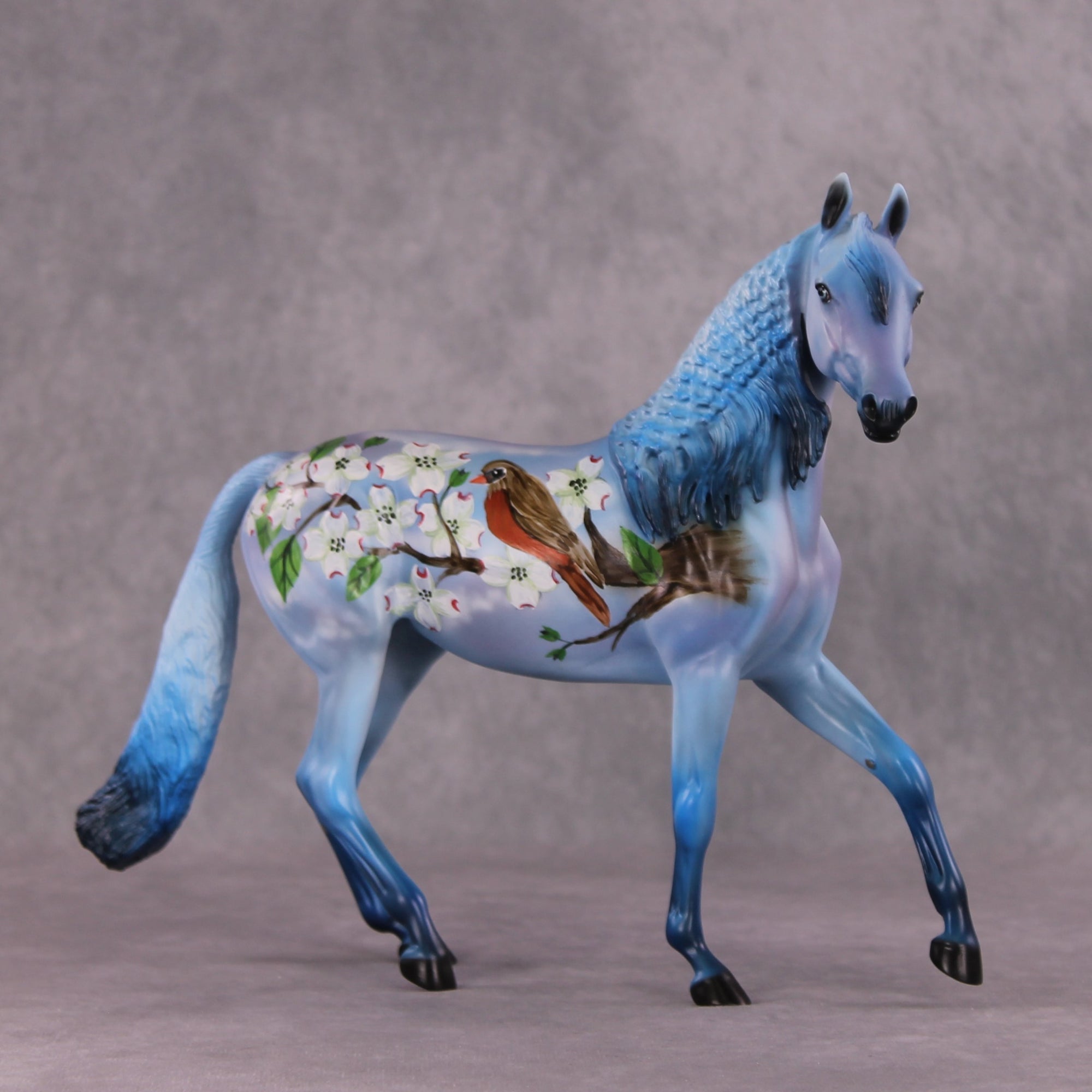 "Floral Arrangements" OOAK FCM Arab Mare by Dawn Quick SHCF25OS