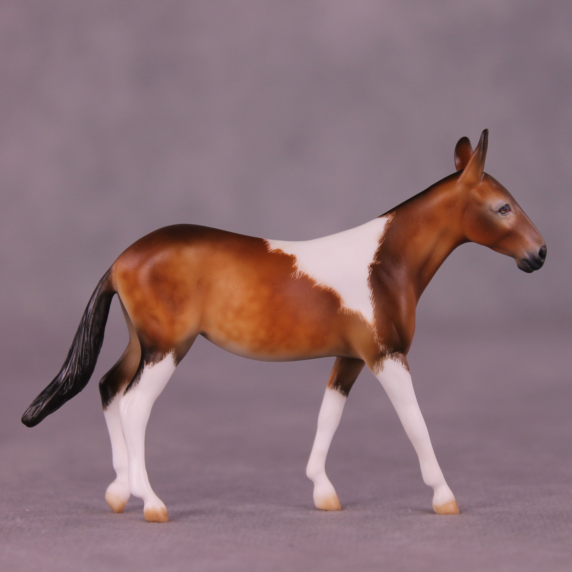 Twelve Thousand Lines OOAK Chip Mule by Julie Keim LHS25